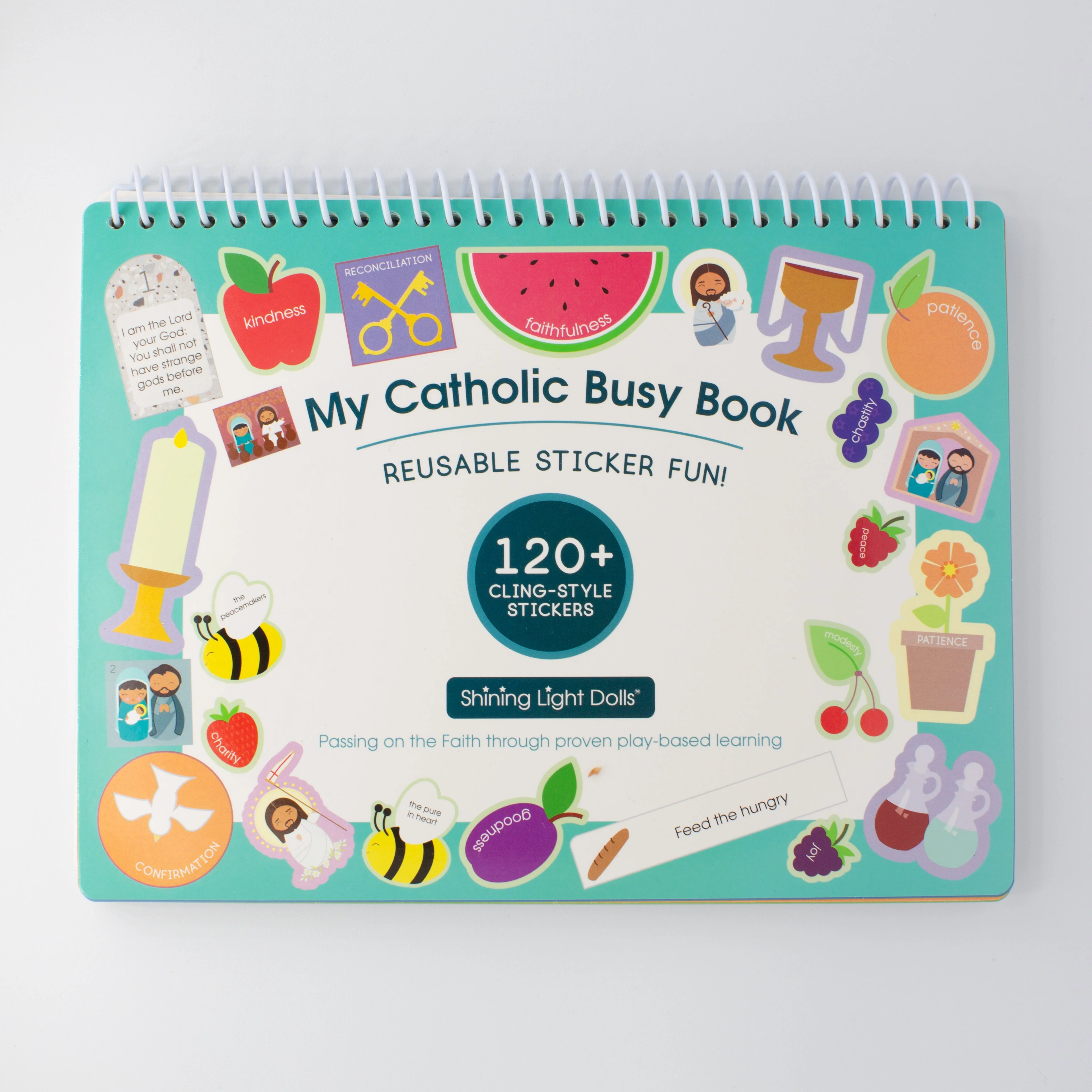 My Catholic Busy Book Reusable Sticker Fun - Image 2