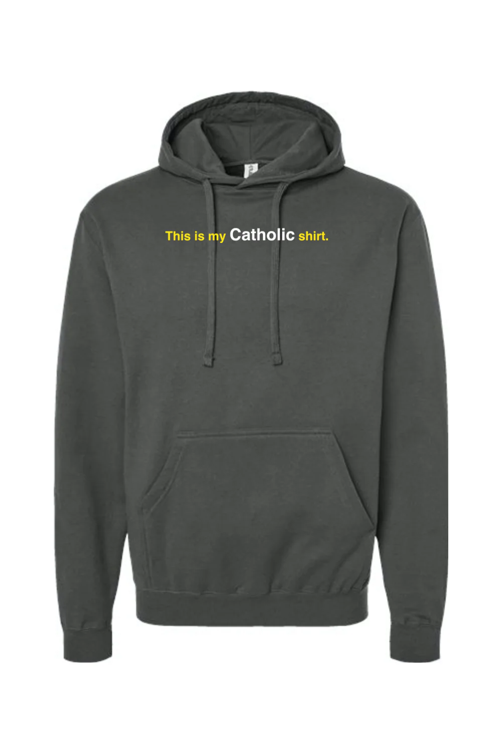 My Catholic Shirt - Hoodie Sweatshirt - Image 3