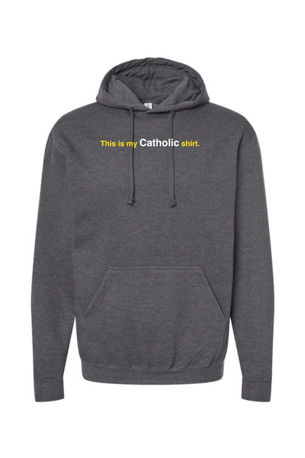 My Catholic Shirt - Hoodie Sweatshirt - Image 4