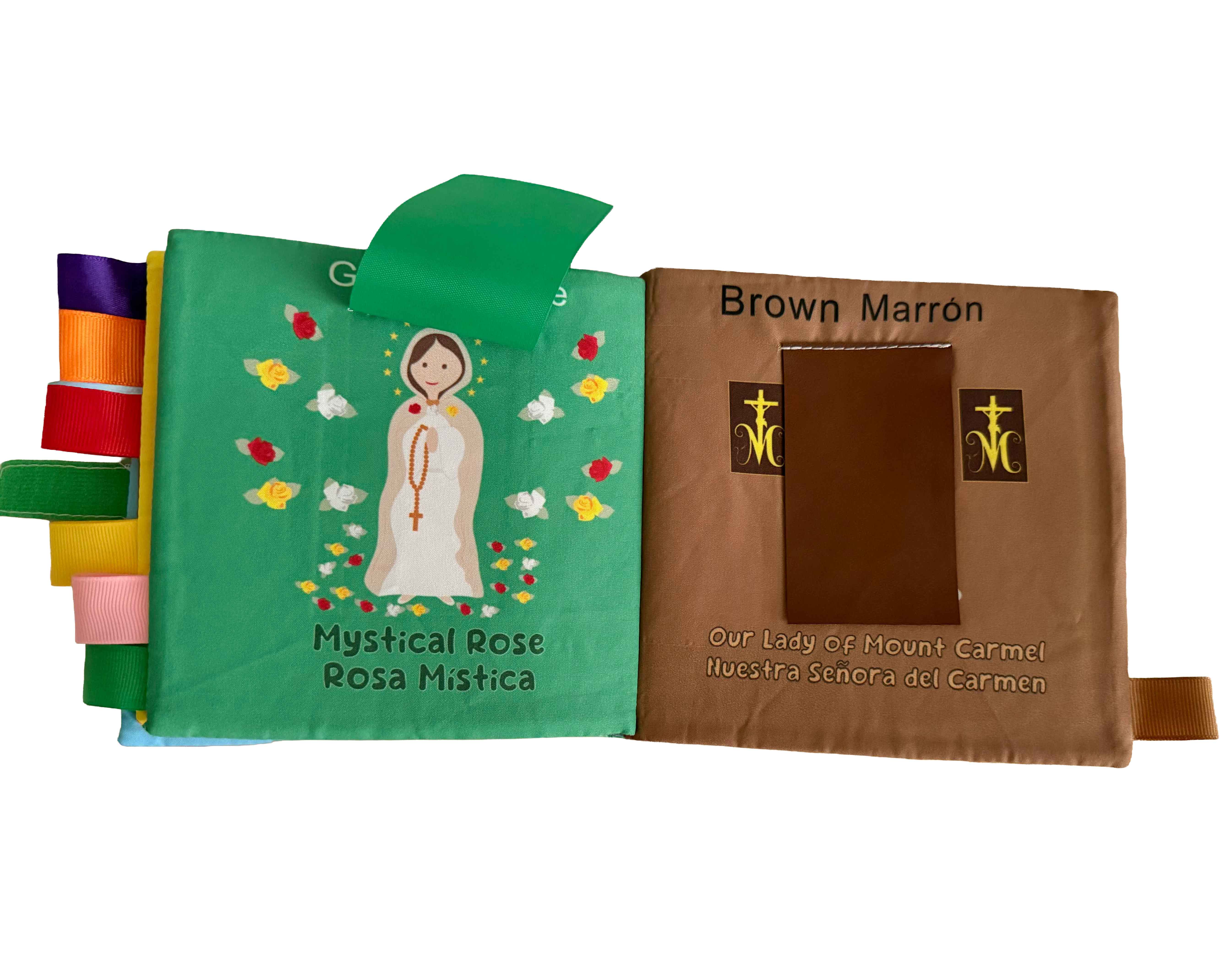 My First Mary Book: Colors / Mi primer libro de la Virgen María: Los Colores (An English–Spanish Bilingual Cloth Book) - Image 7