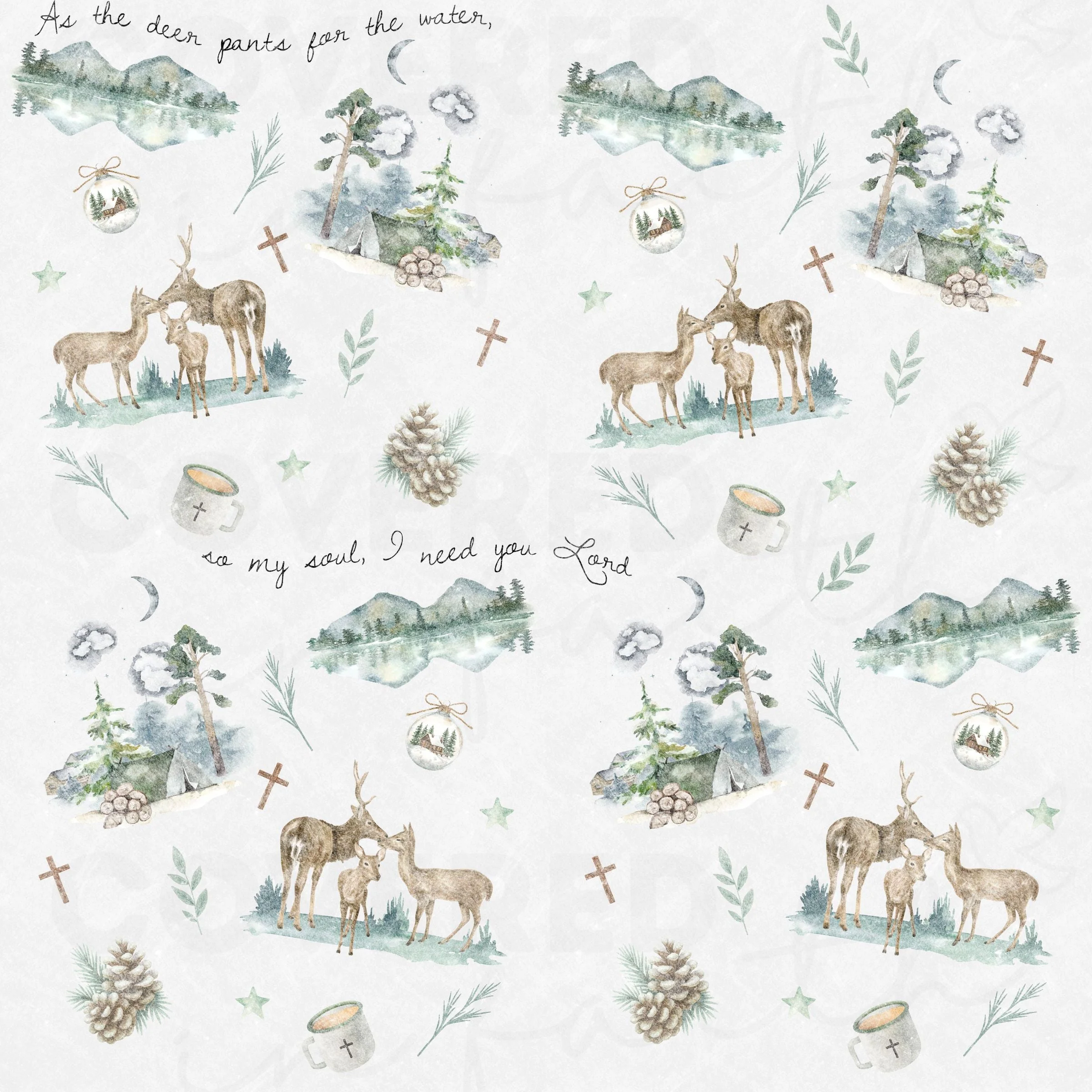 My Soul Longs Minky Blanket - Image 2