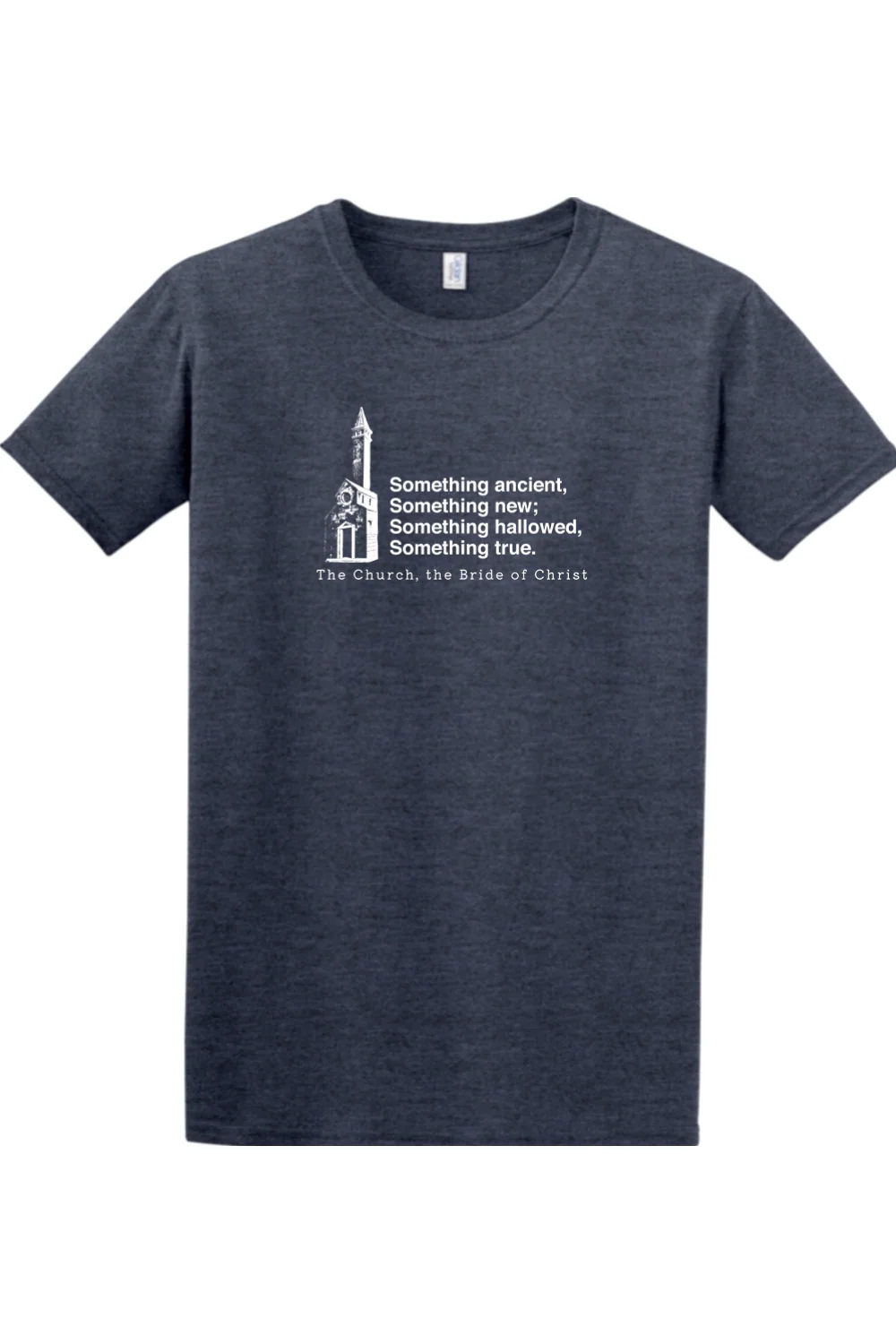 Never the Bridesmaid, Always the Bride - Catholic Church Adult T-Shirt - Image 8