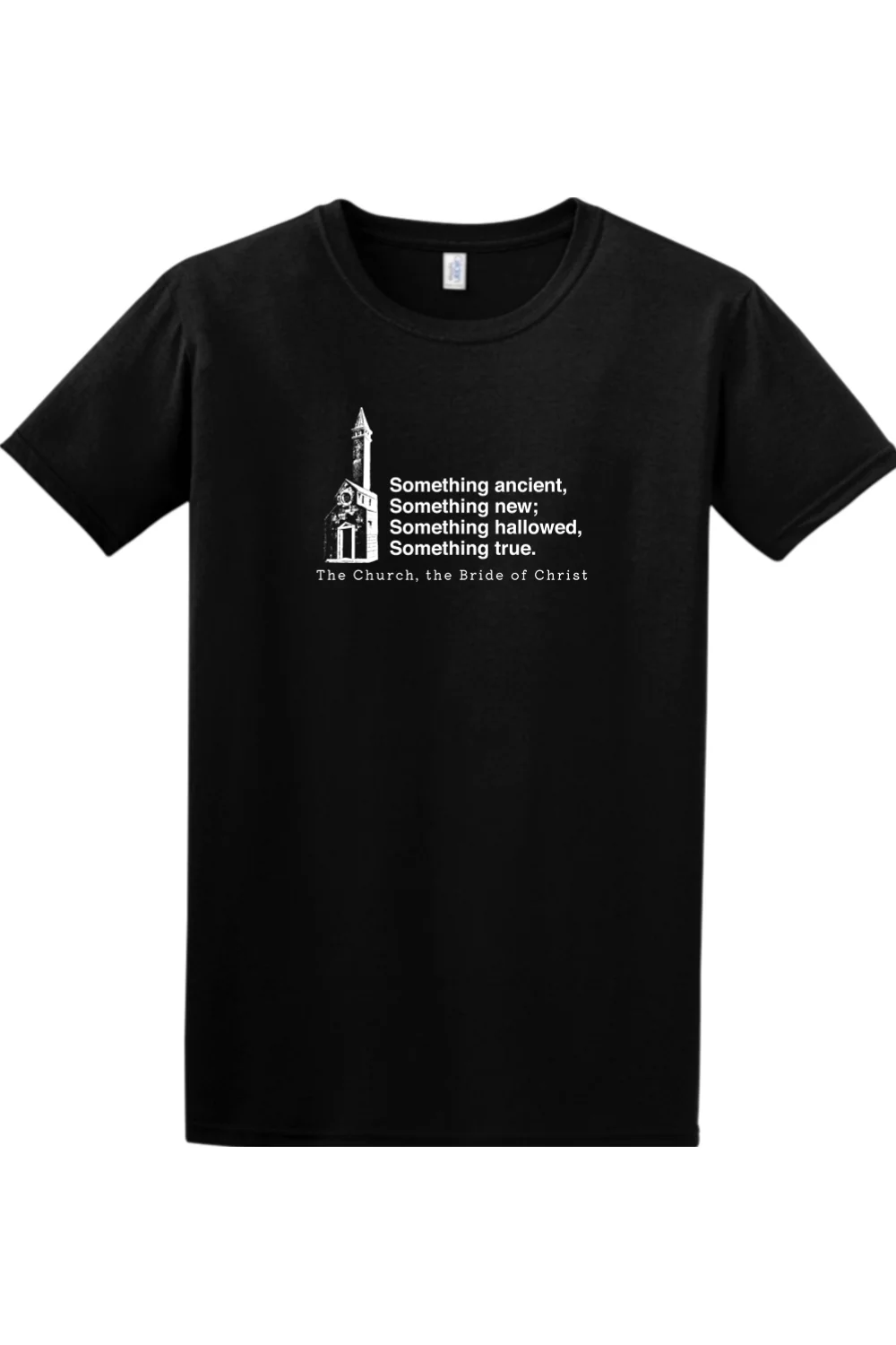 Never the Bridesmaid, Always the Bride - Catholic Church Adult T-Shirt - Image 9
