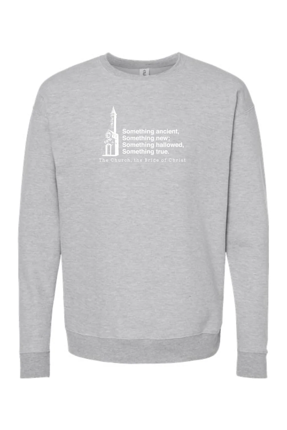 Never the Bridesmaid, Always the Bride - Catholic Church Crewneck Sweatshirt - Image 5