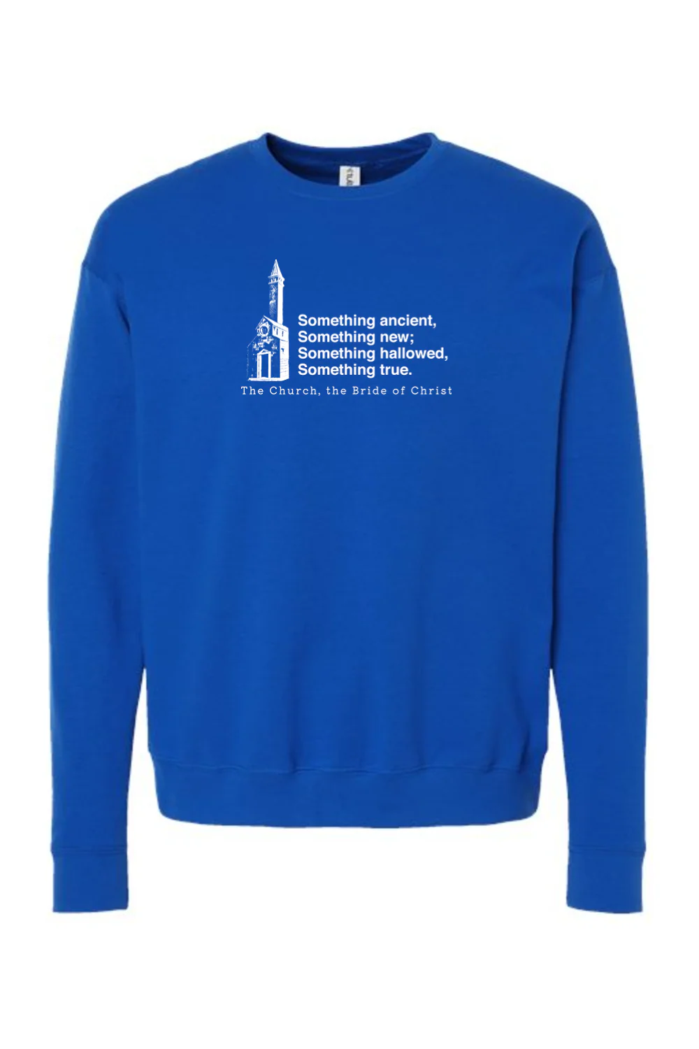 Never the Bridesmaid, Always the Bride - Catholic Church Crewneck Sweatshirt - Image 9