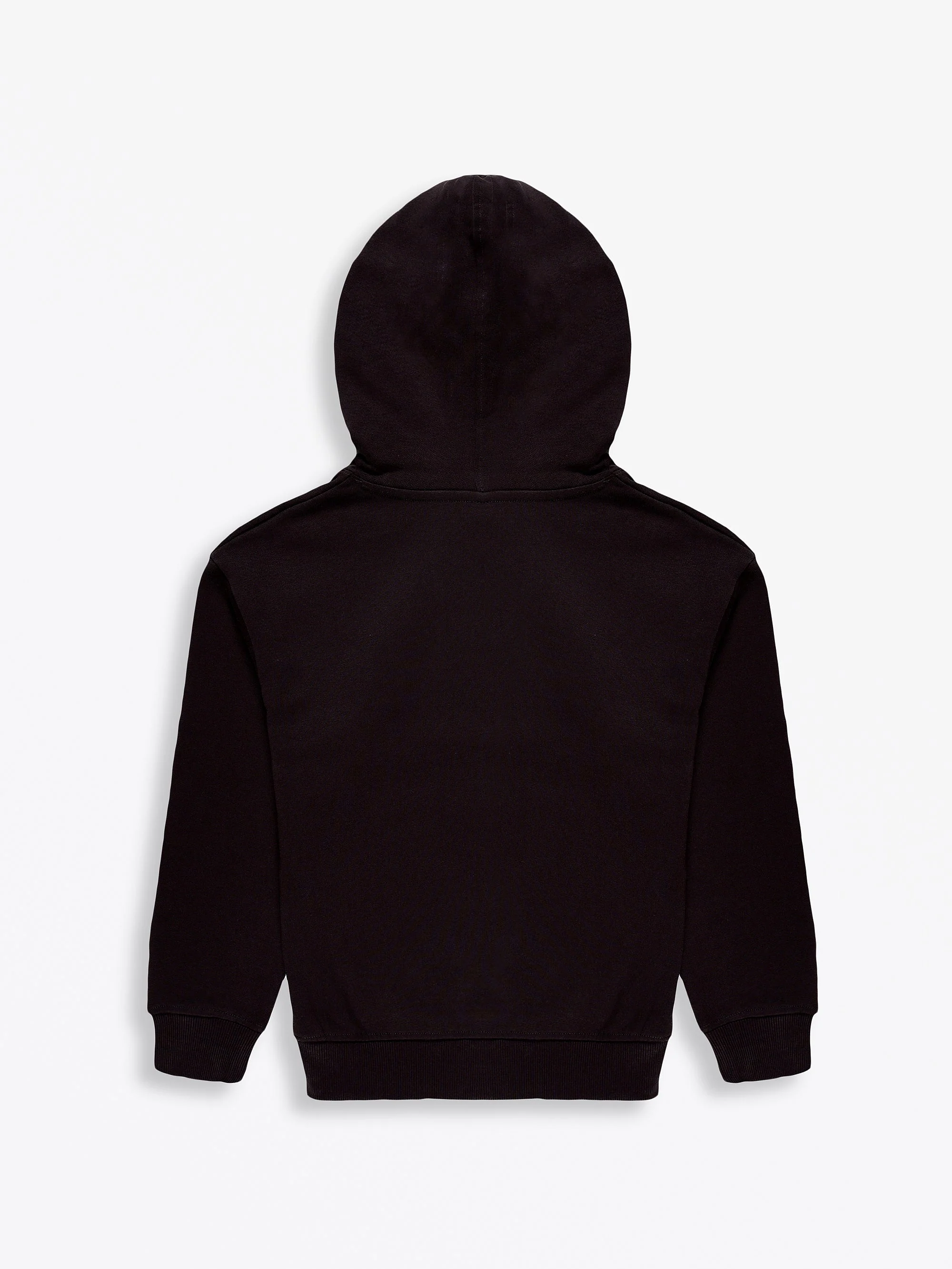 No Greater Love Vintage Washed Black Cotton Fleece Hoodie - Image 4
