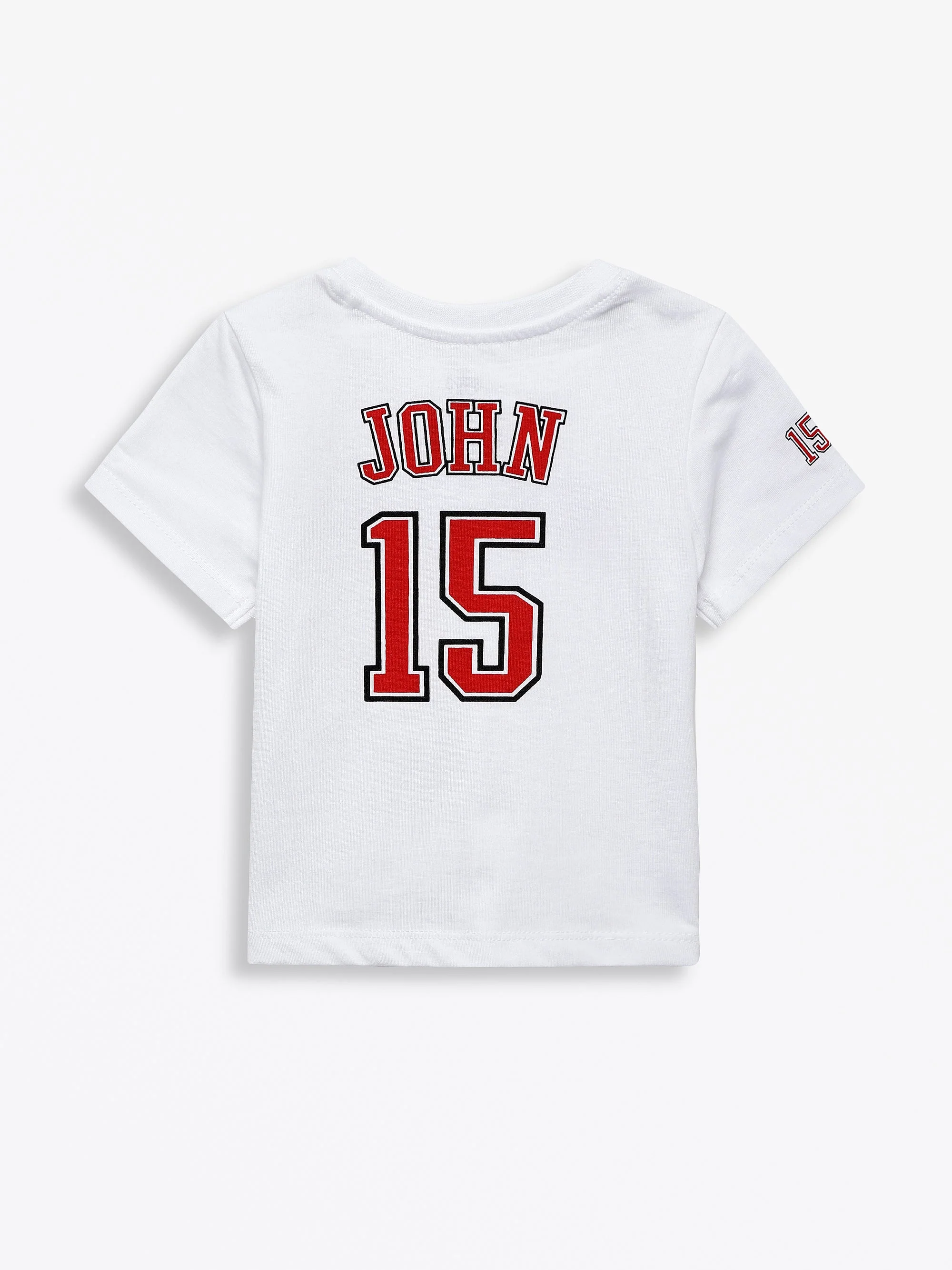 No Greater Love White Short Sleeve T-Shirt Cotton - Image 4