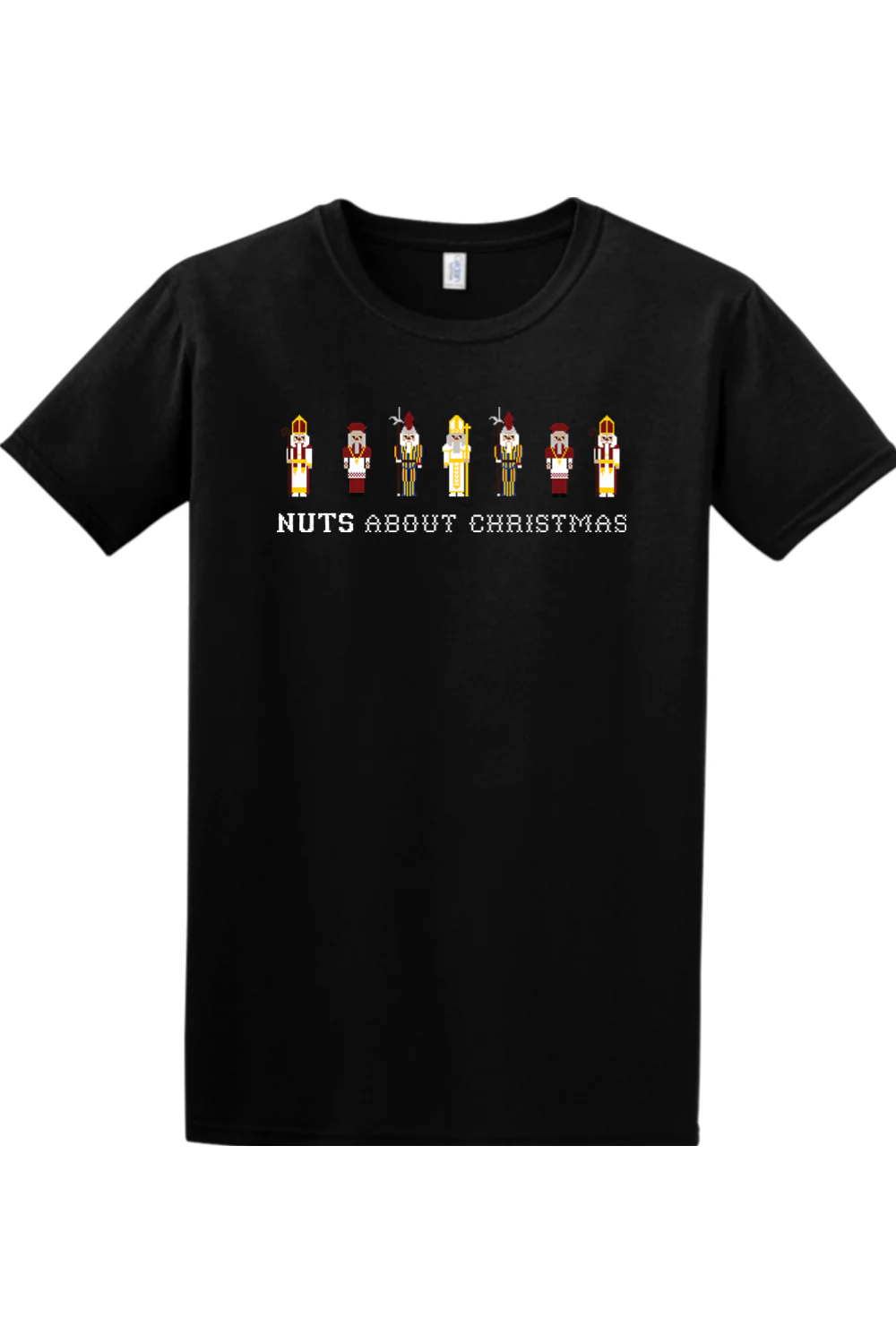 Nuts About Christmas Adult T-shirt - Image 7