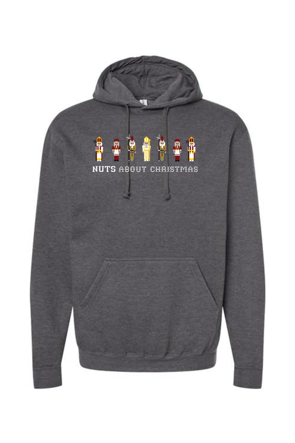 Nuts About Christmas - Hoodie Sweatshirt - Image 4