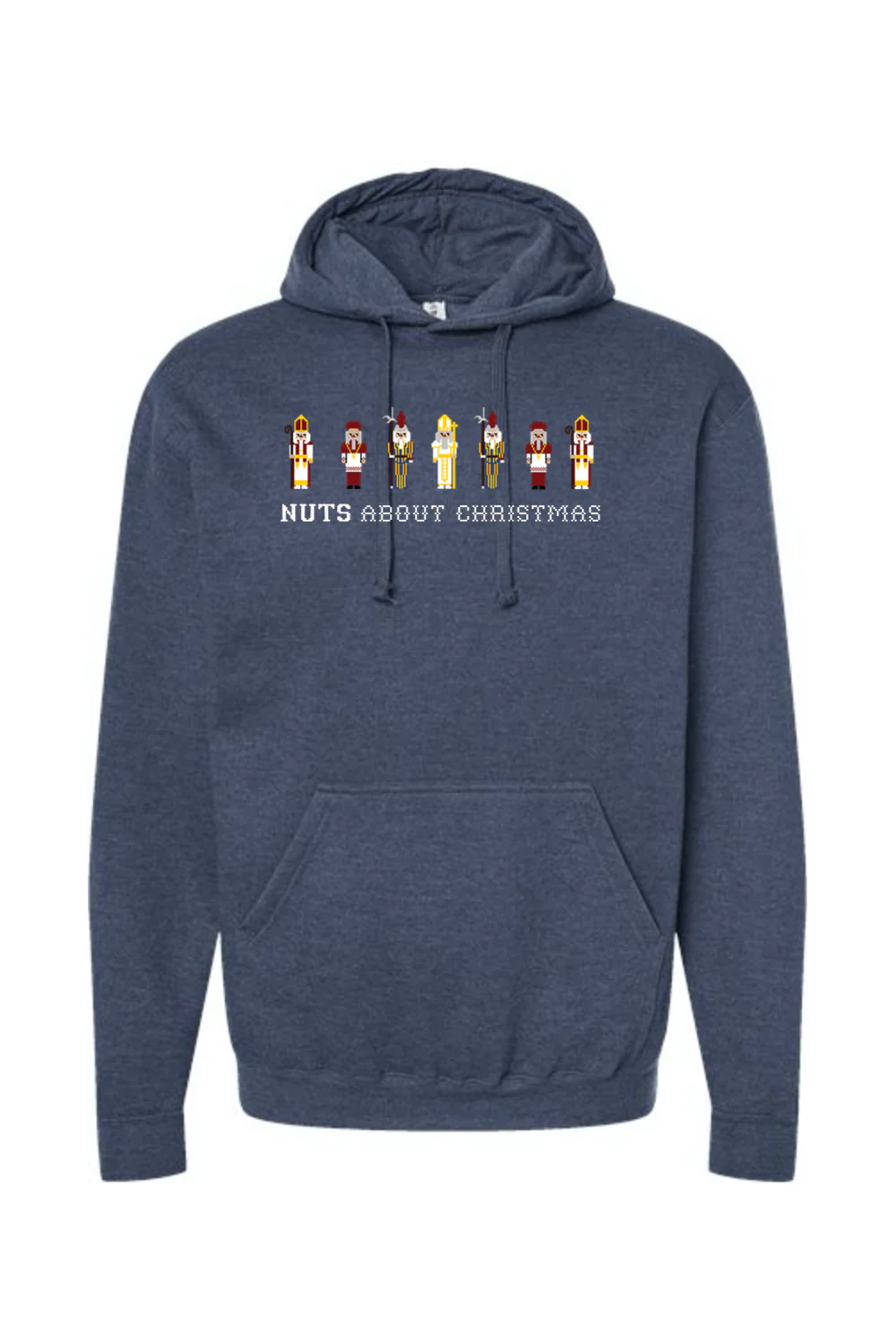 Nuts About Christmas - Hoodie Sweatshirt - Image 5