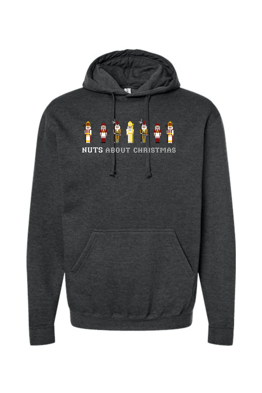 Nuts About Christmas - Hoodie Sweatshirt - Image 6