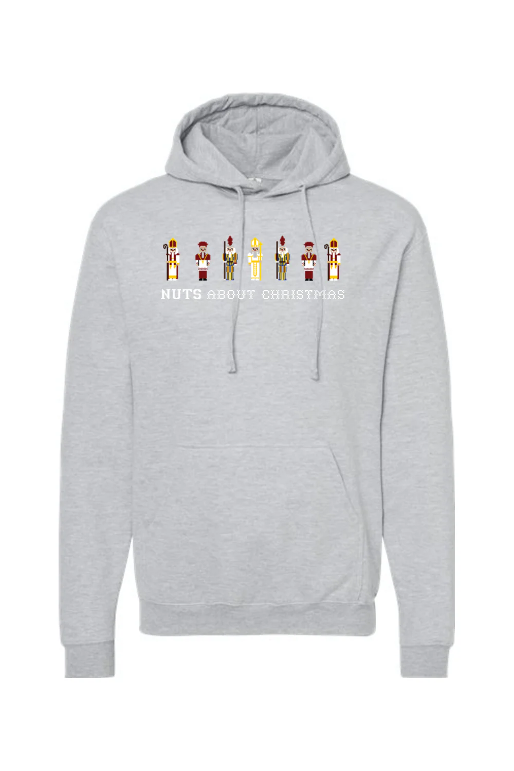 Nuts About Christmas - Hoodie Sweatshirt - Image 7