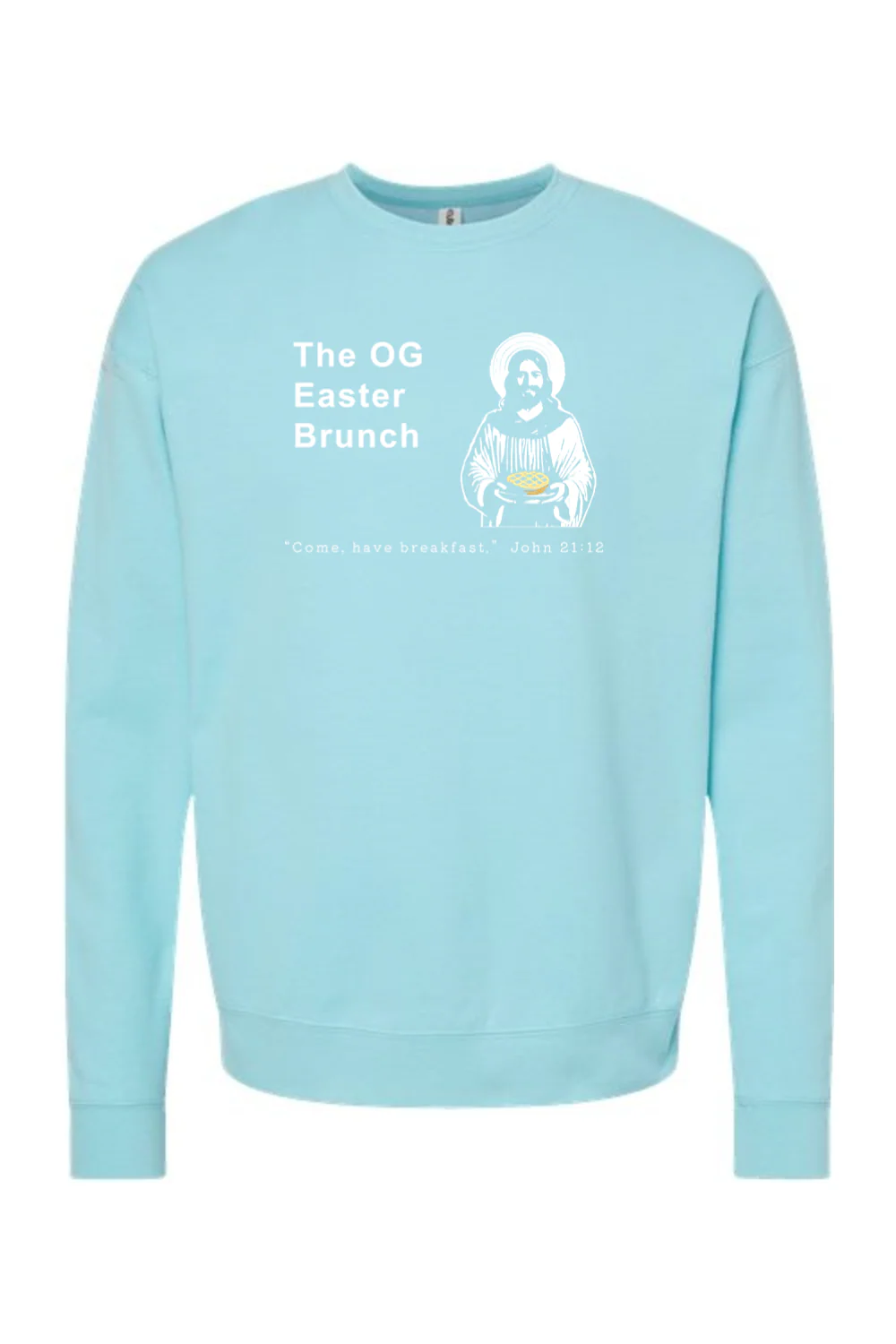 OG Easter Brunch John 21:12 - Crewneck Sweatshirt - Image 10