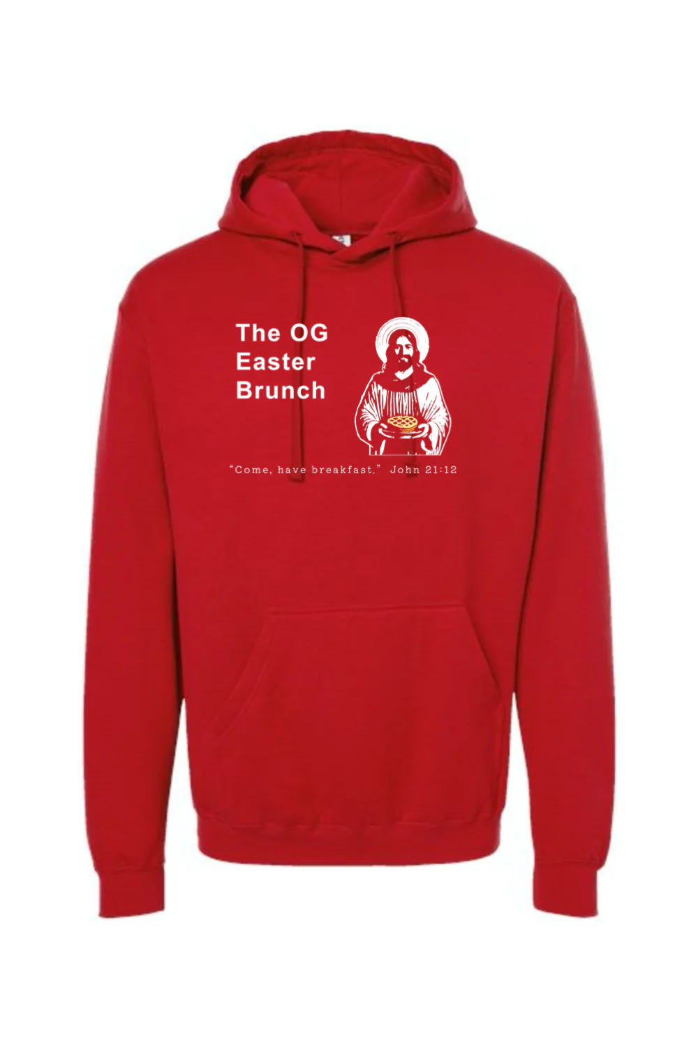 OG Easter Brunch - John 21:12 Hoodie Sweatshirt - Image 12