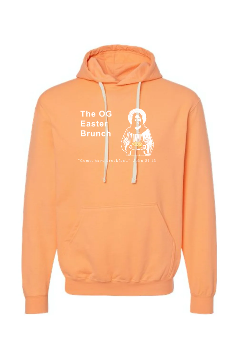 OG Easter Brunch - John 21:12 Hoodie Sweatshirt - Image 2