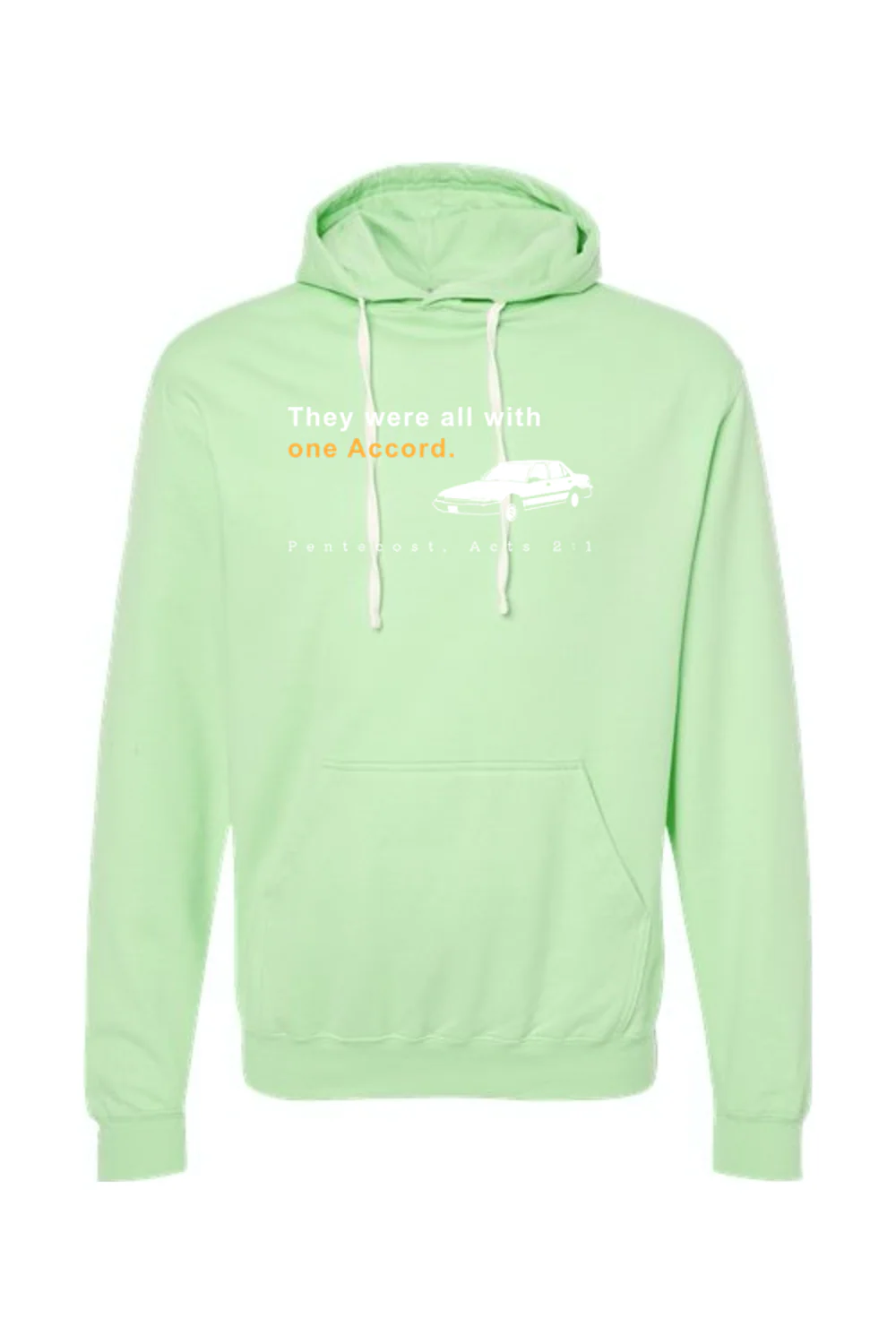 One Accord - Pentecost, Acts 2:1 Hoodie Sweatshirt - Image 10