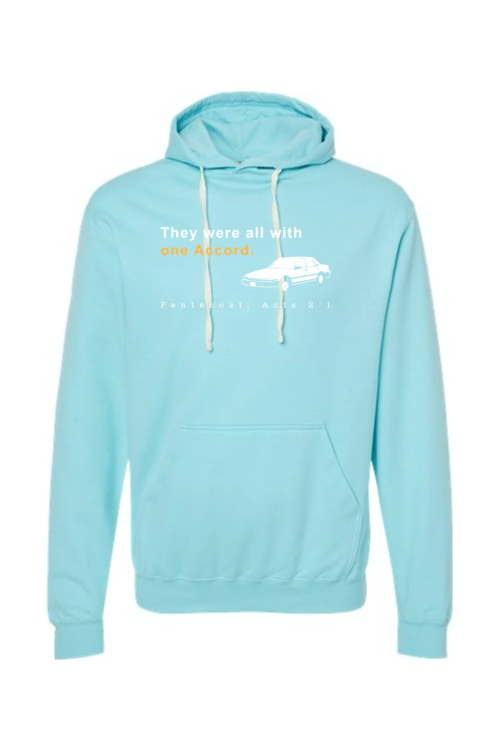 One Accord - Pentecost, Acts 2:1 Hoodie Sweatshirt - Image 11