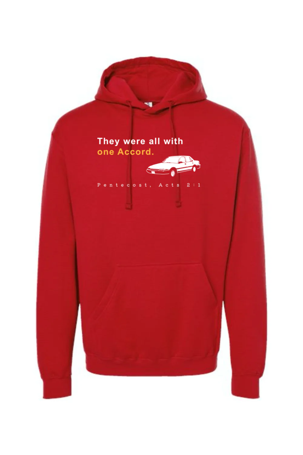 One Accord - Pentecost, Acts 2:1 Hoodie Sweatshirt - Image 12