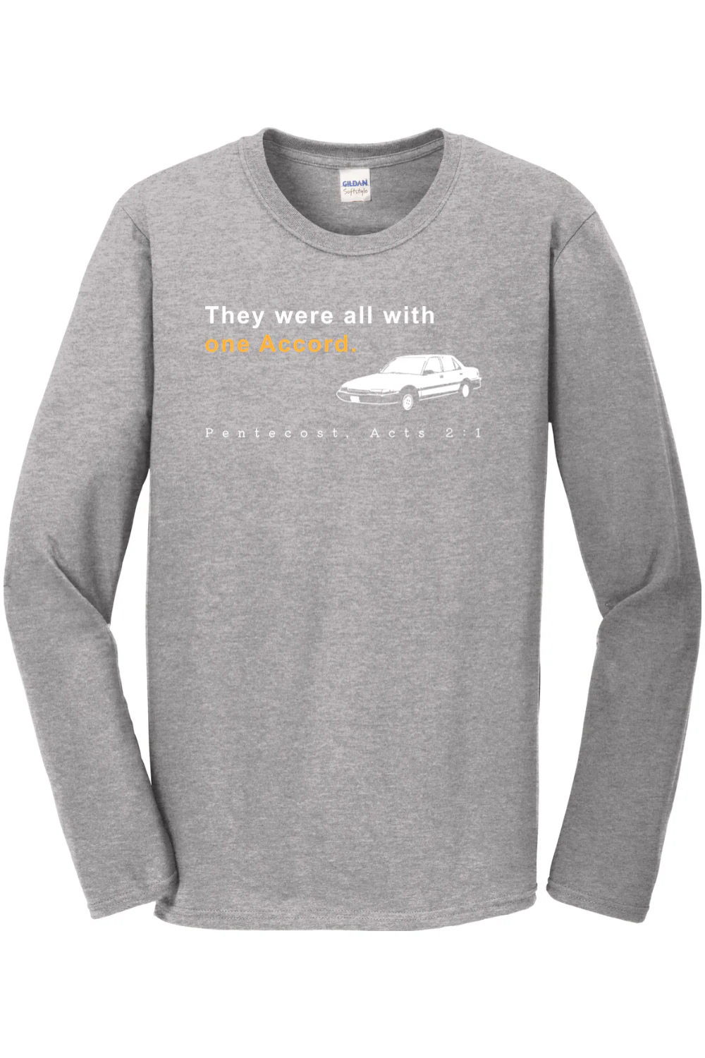 One Accord - Pentecost, Acts 2:1 Long Sleeve - Image 2