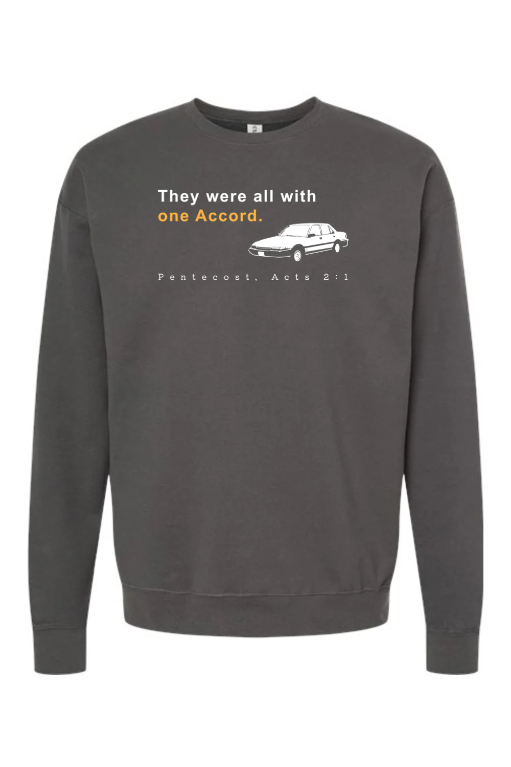 One Accord - Pentecost, Acts 21 - Crewneck Sweatshirt - Image 2
