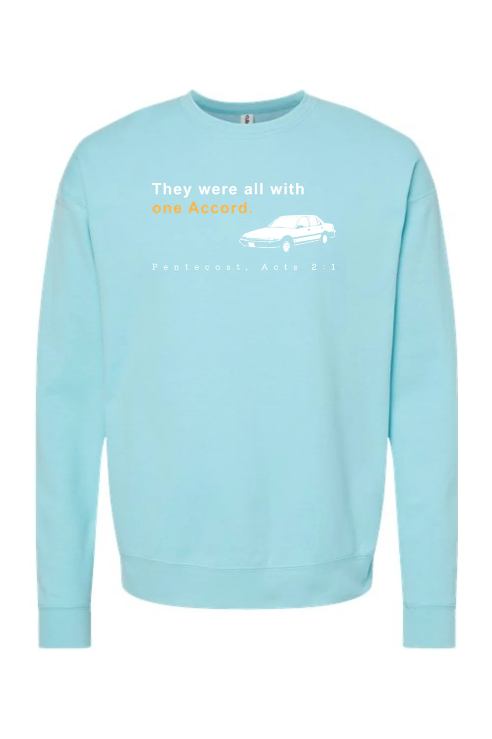 One Accord - Pentecost, Acts 21 - Crewneck Sweatshirt - Image 8