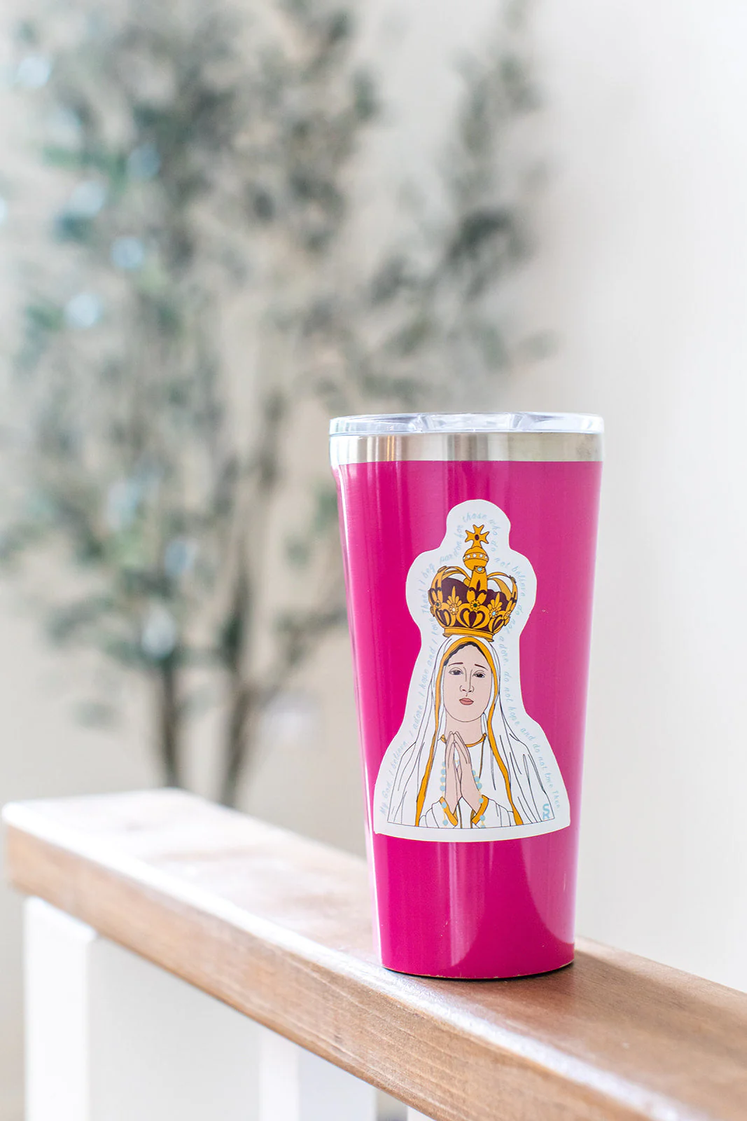 Our Lady of Fatima Sticker - Image 2