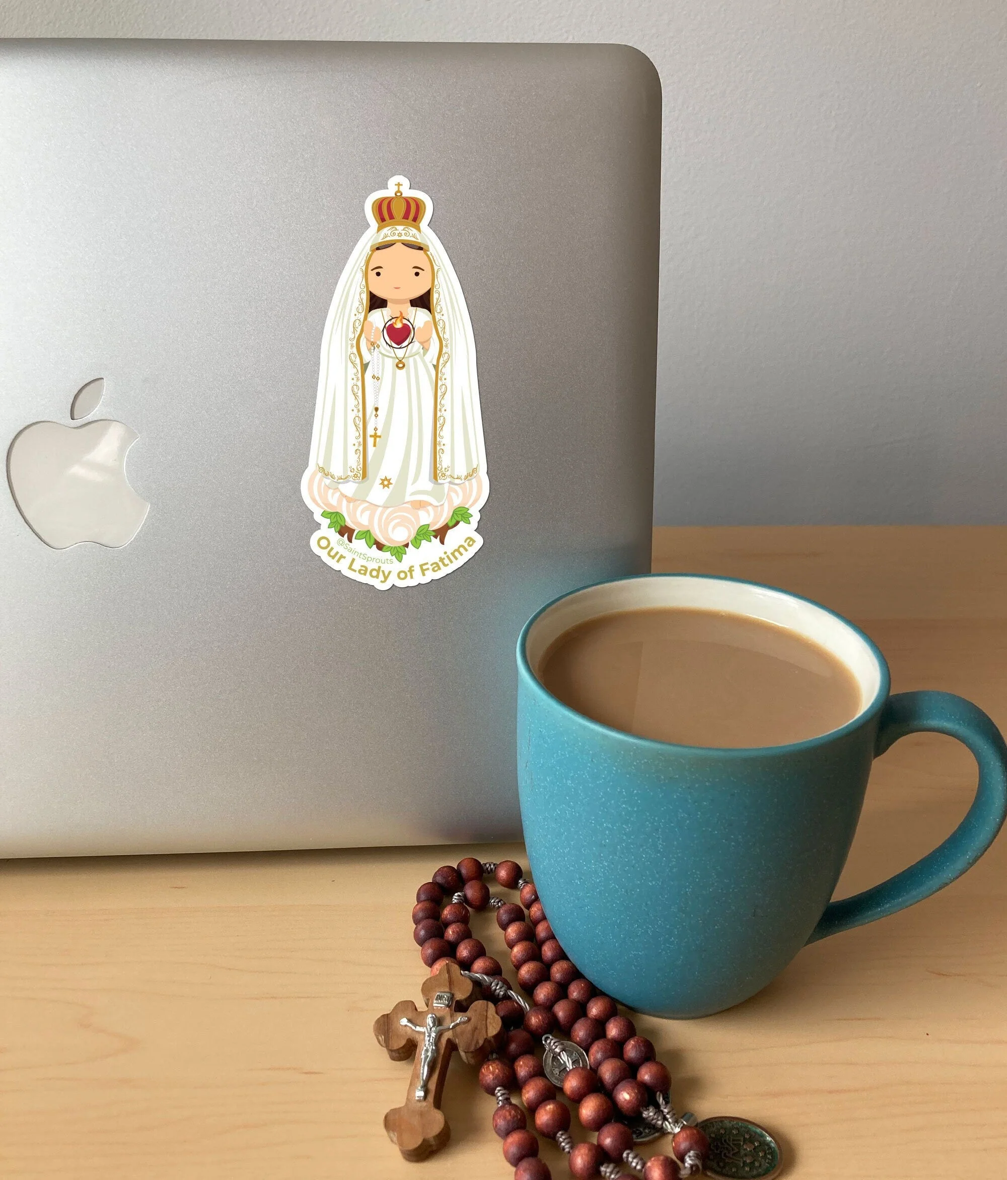 Our Lady of Fatima Sticker / Nossa Senhora de Fatima - Image 2