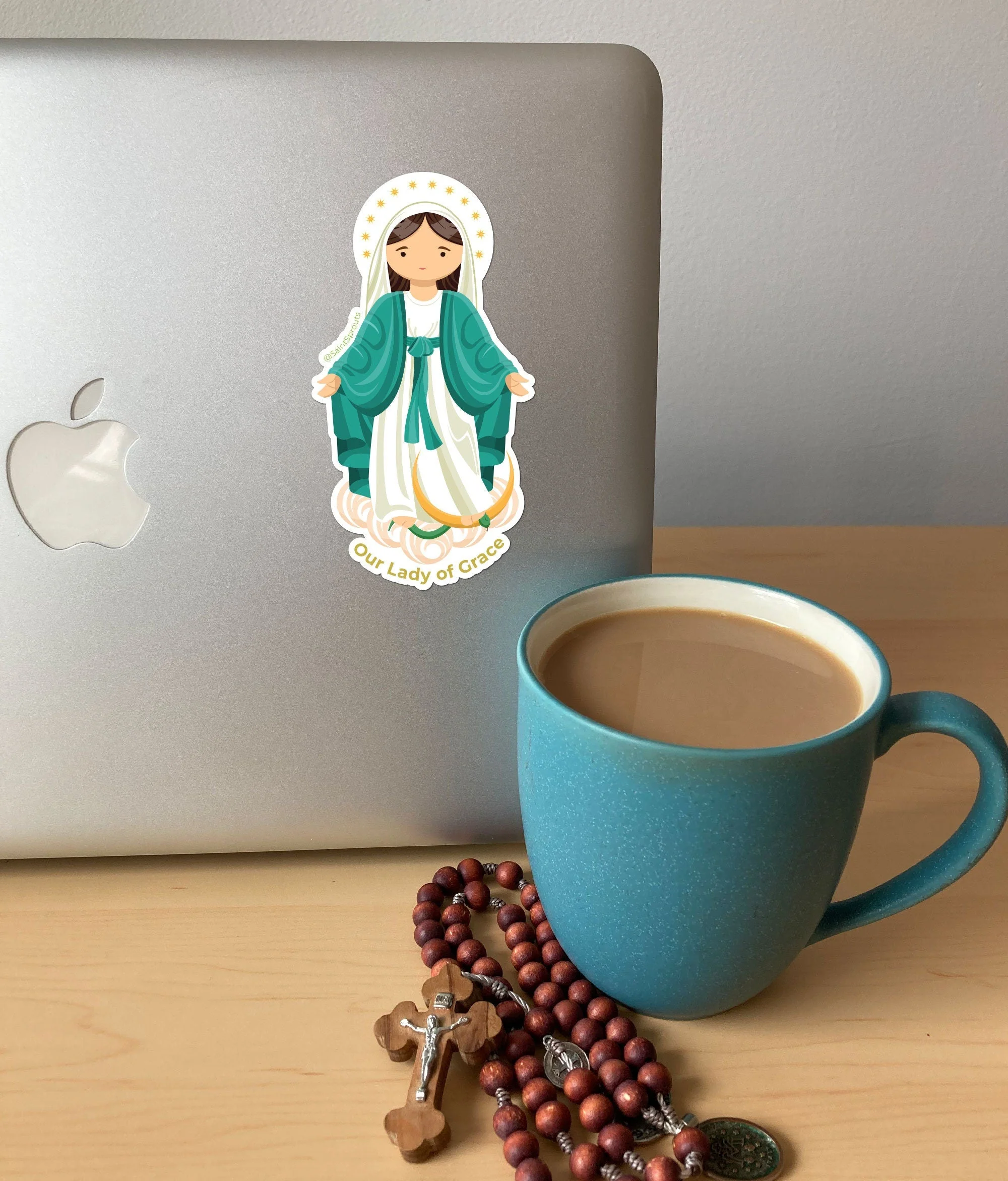 Our Lady of Grace Sticker - Image 2