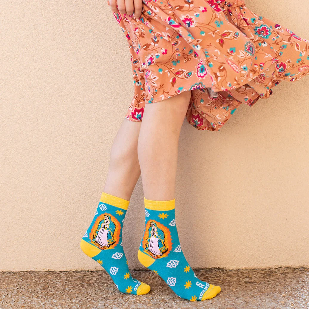 Our Lady of Guadalupe Kids Socks - Image 3