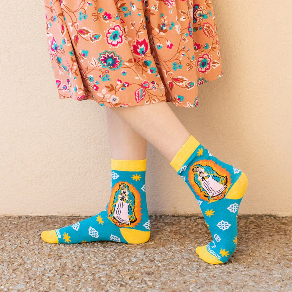 Our Lady of Guadalupe Kids Socks - Image 5