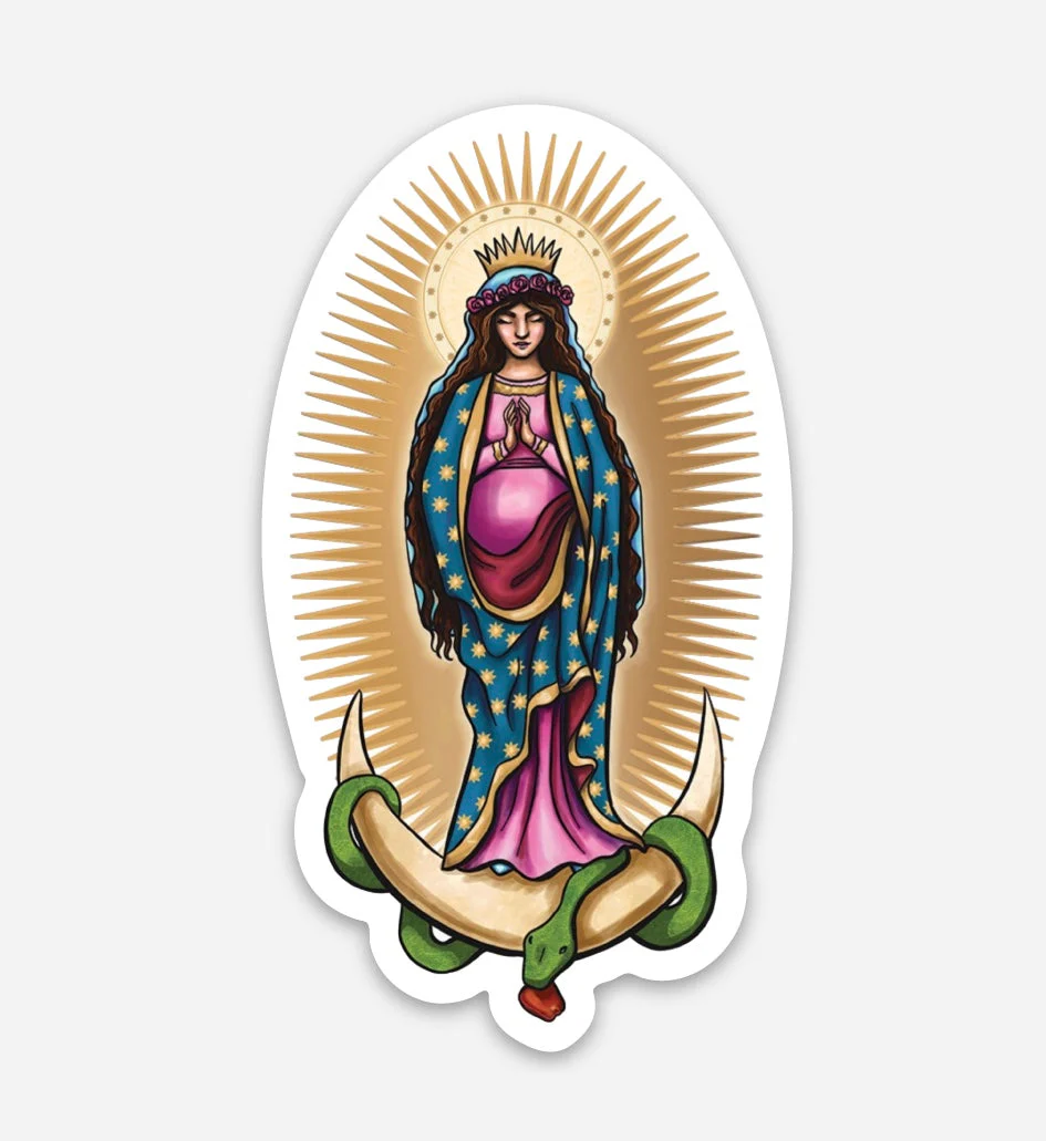 Our Lady of Guadalupe Sticker Decal - Image 2