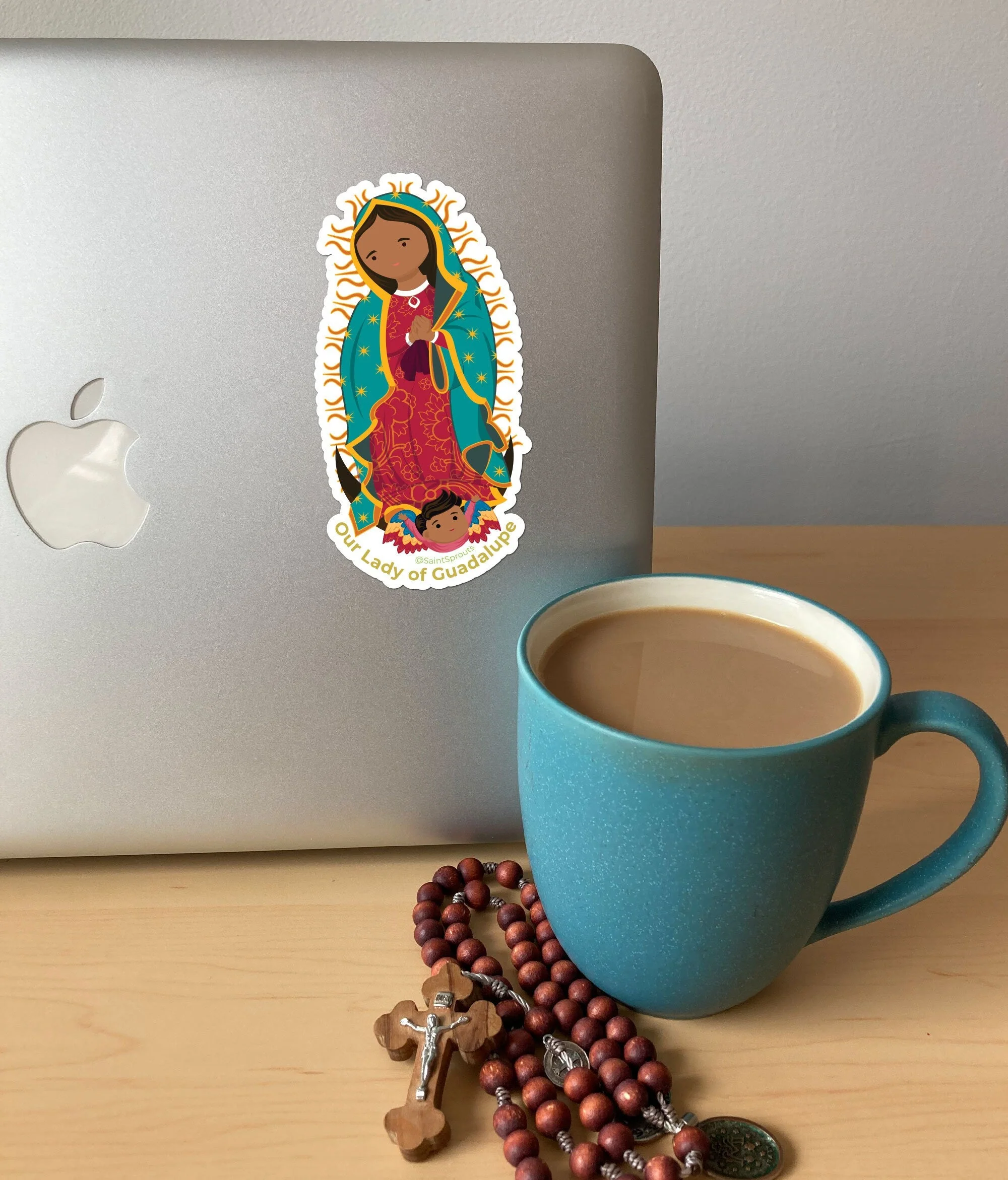 Our Lady of Guadalupe Sticker / Nuestra Señora de Guadalupe Sticker - Image 2