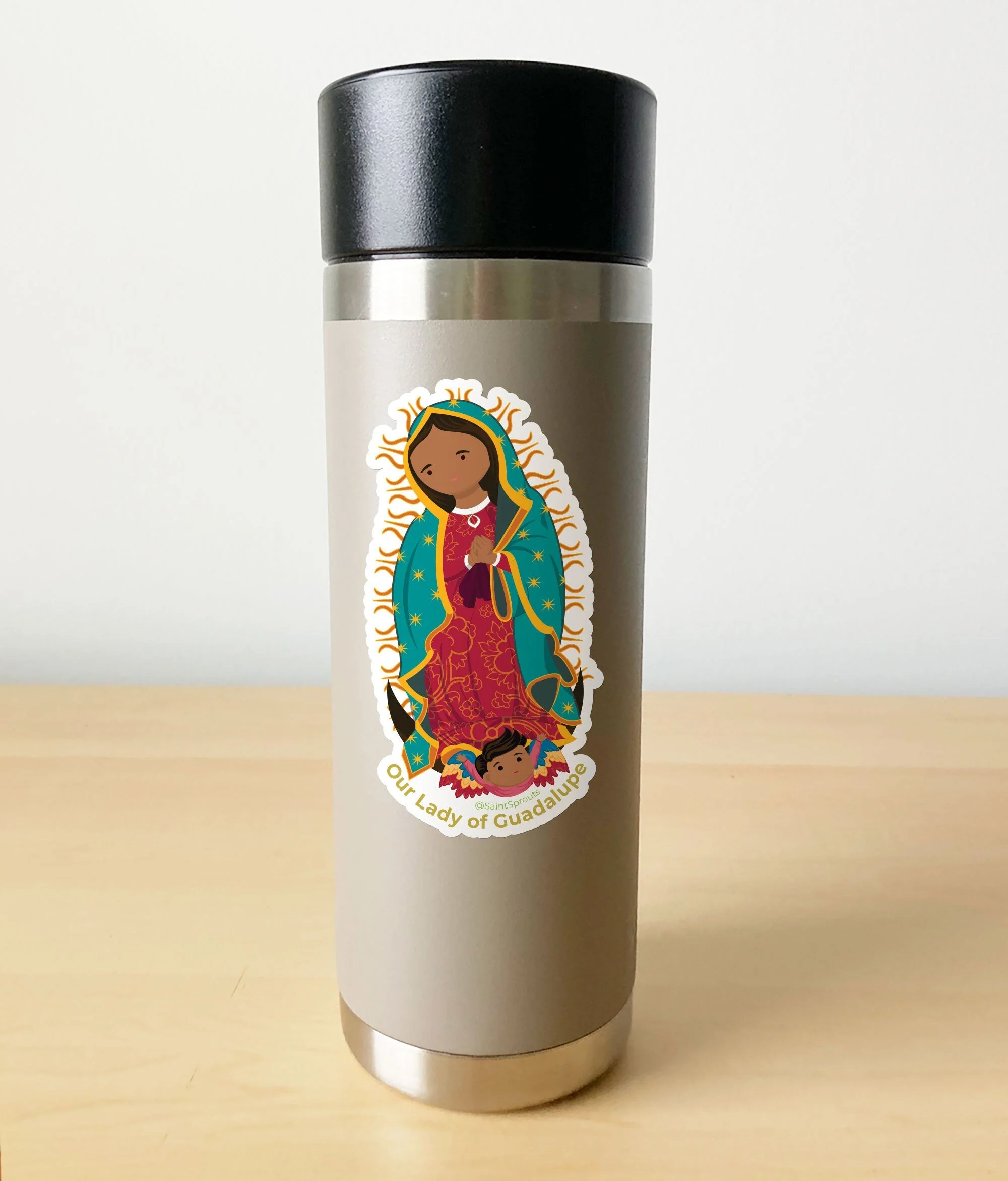 Our Lady of Guadalupe Sticker / Nuestra Señora de Guadalupe Sticker - Image 3