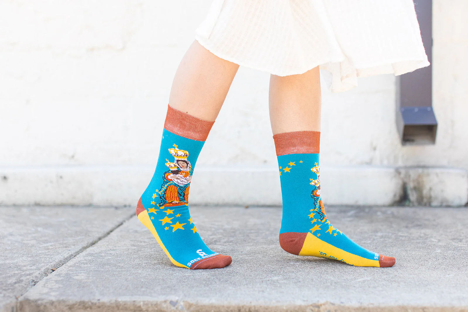 Our Lady of La Leche Adult Socks - Image 5