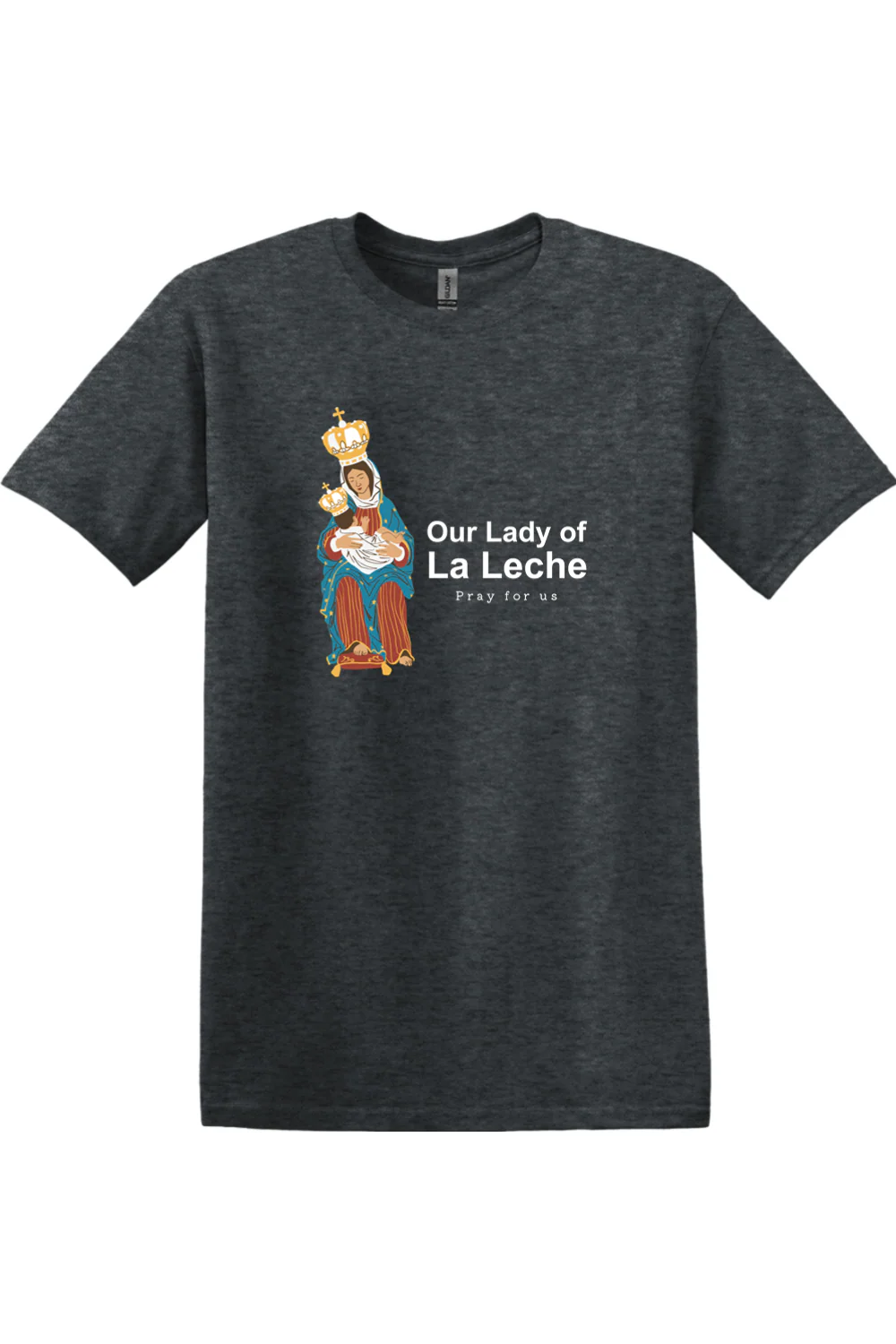 Our Lady of La Leche Adult T-shirt - Image 10