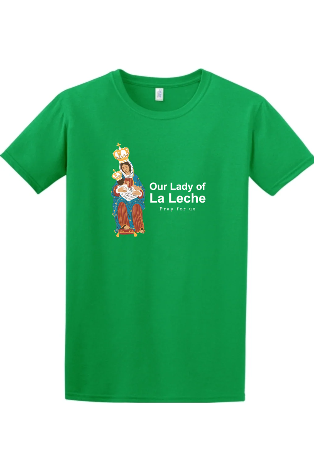 Our Lady of La Leche Adult T-shirt - Image 5