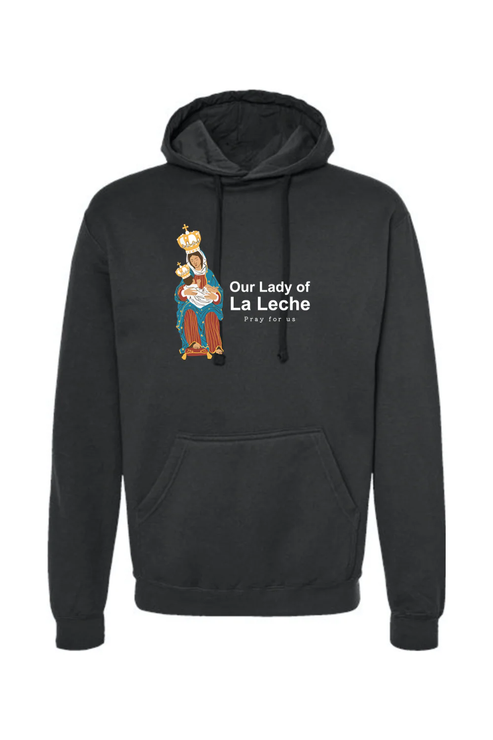 Our Lady of La Leche - Hoodie Sweatshirt - Image 2