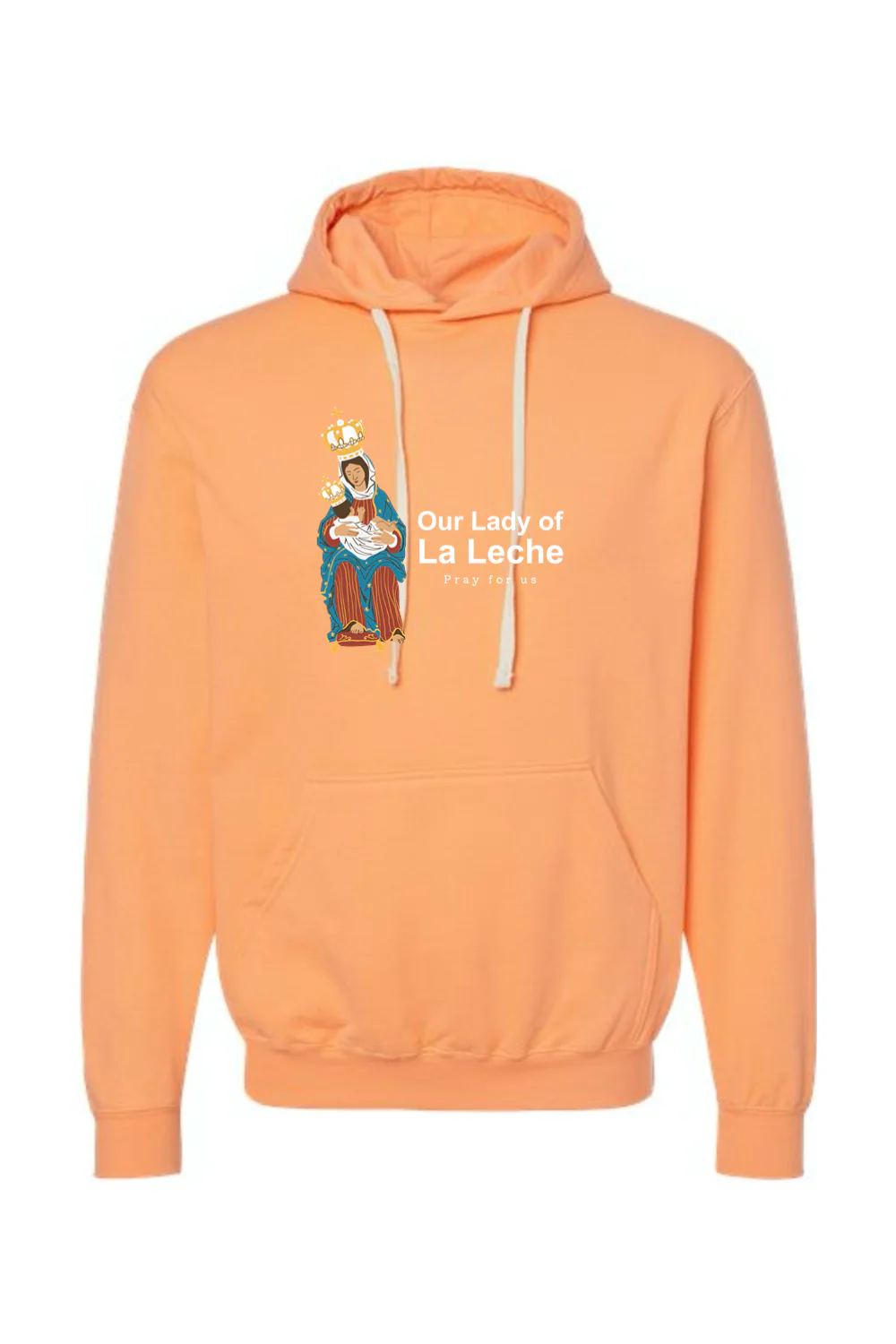 Our Lady of La Leche - Hoodie Sweatshirt - Image 3