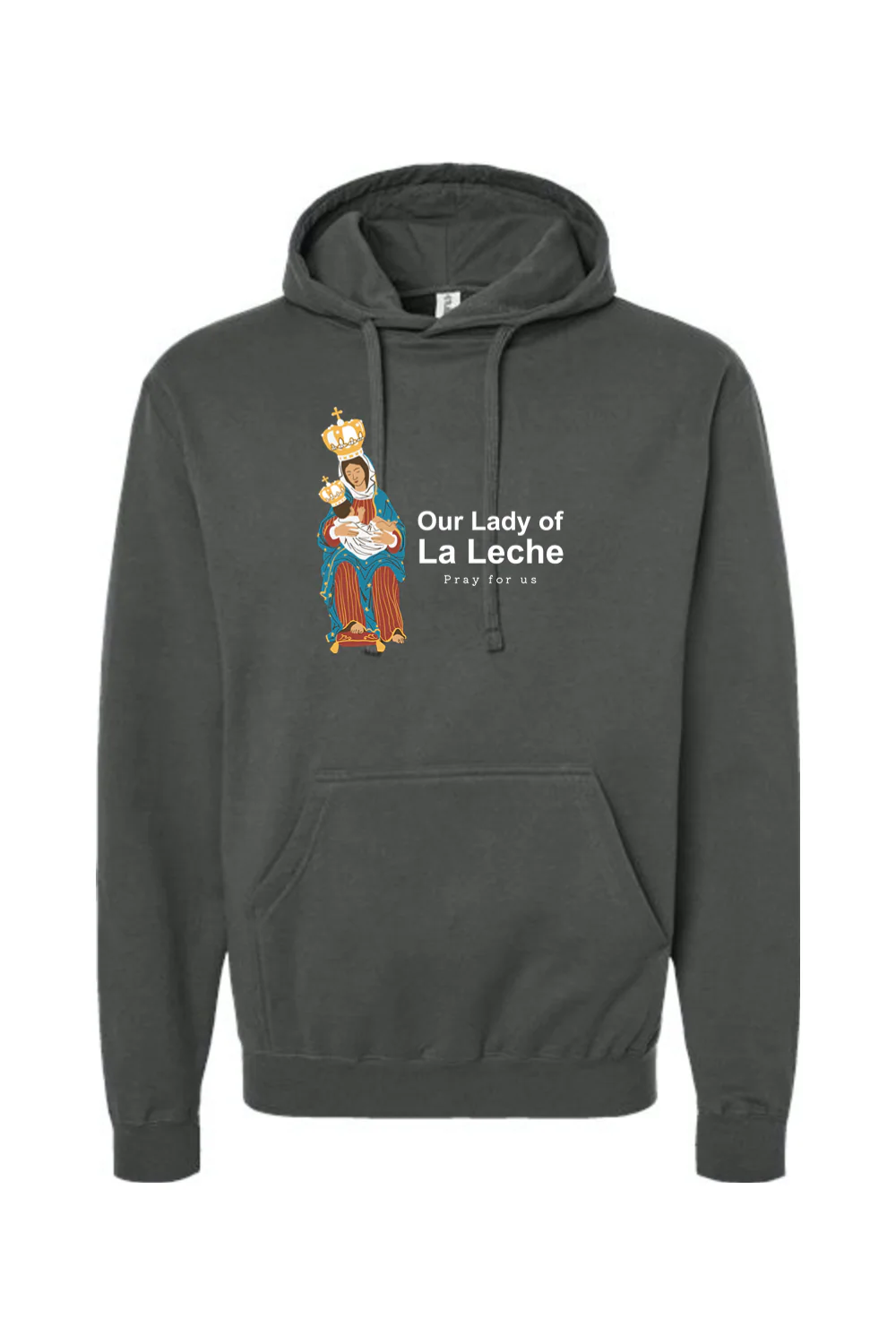 Our Lady of La Leche - Hoodie Sweatshirt - Image 4