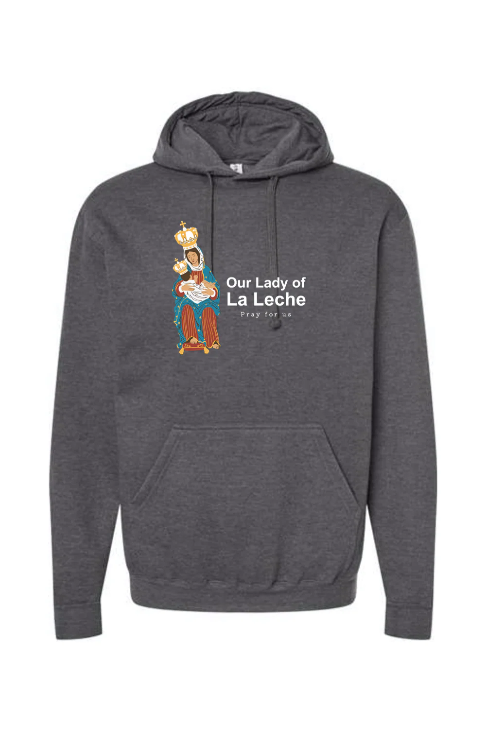 Our Lady of La Leche - Hoodie Sweatshirt - Image 5
