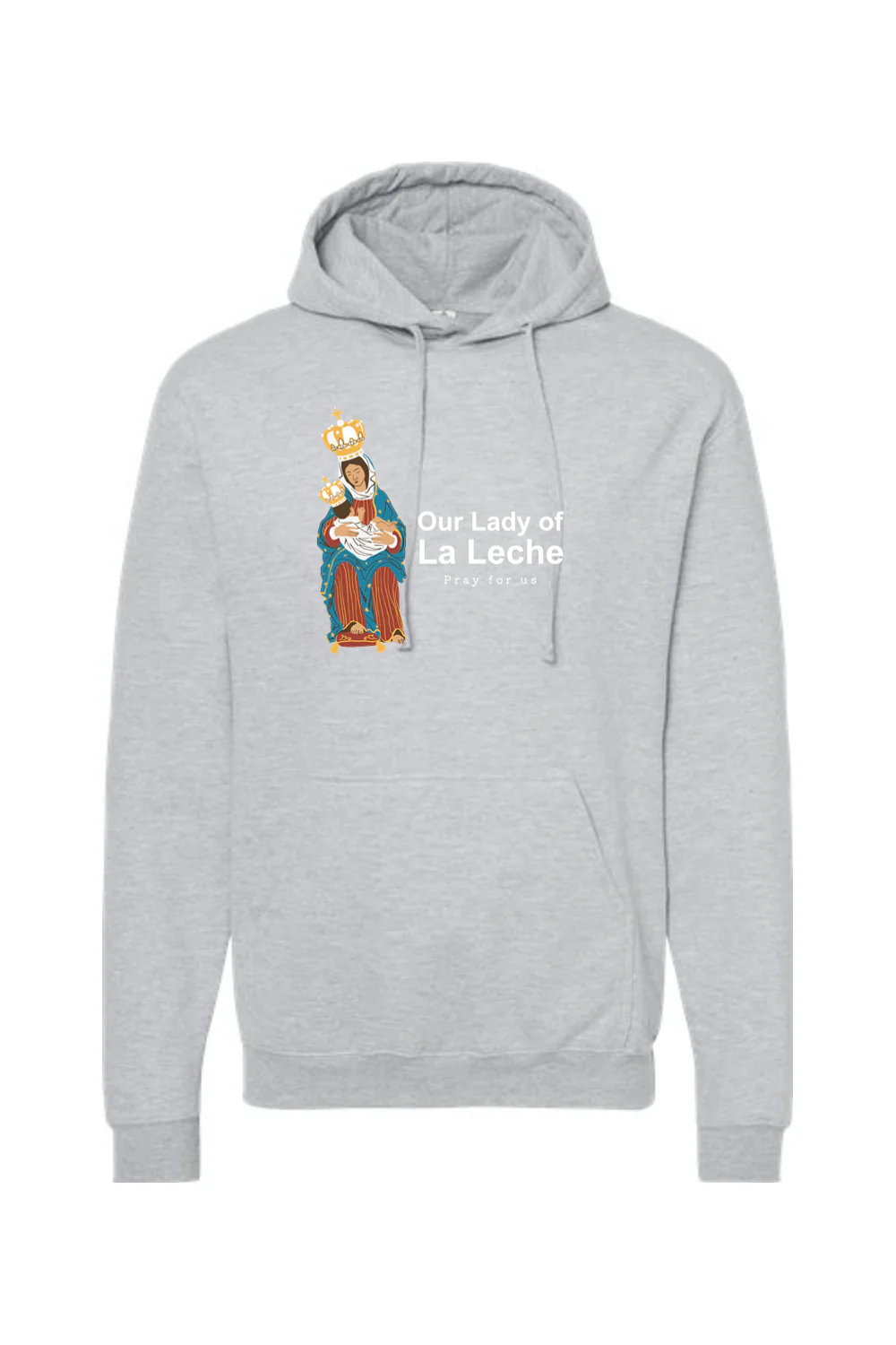 Our Lady of La Leche - Hoodie Sweatshirt - Image 8