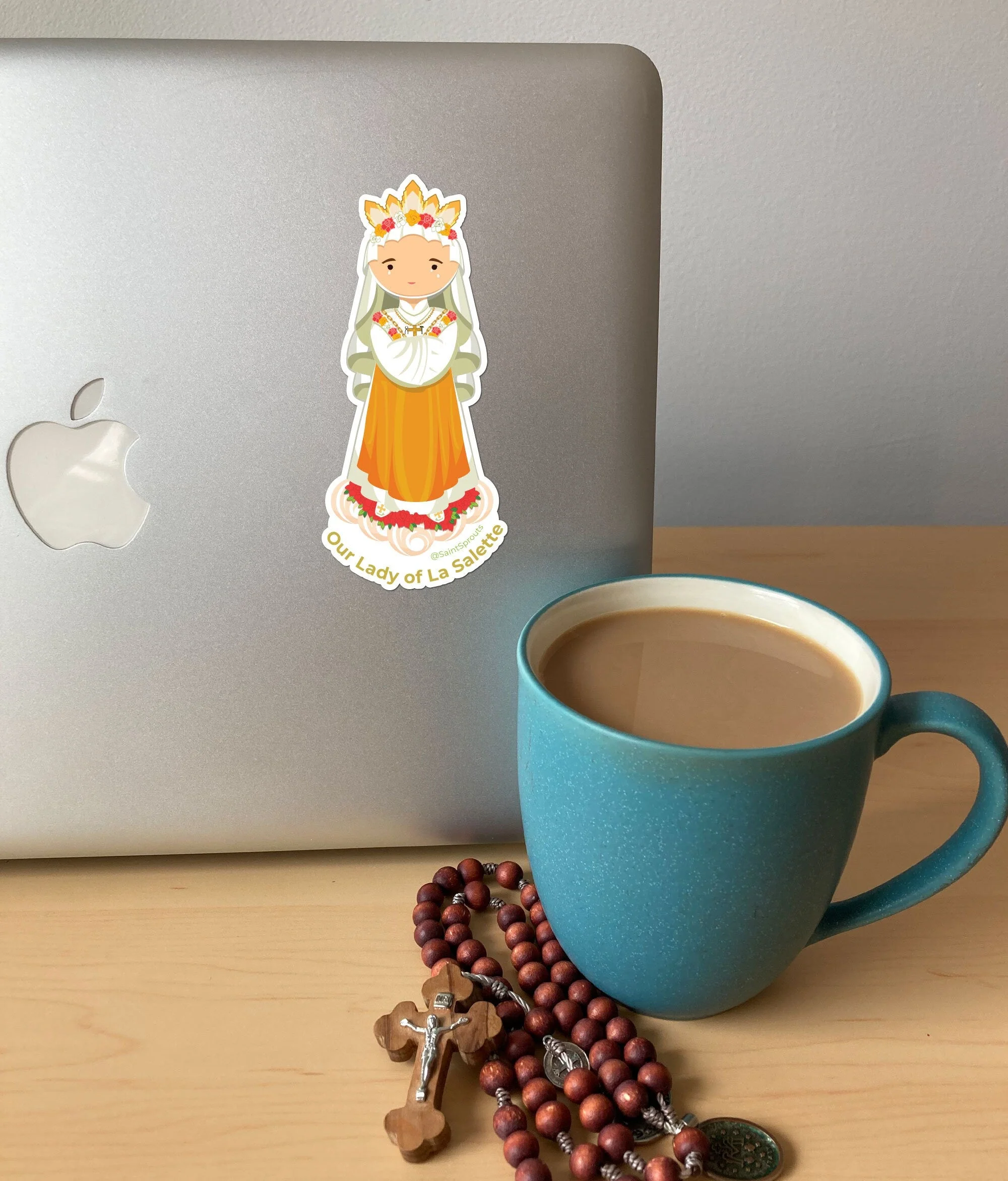 Our Lady of La Salette Sticker - Image 2