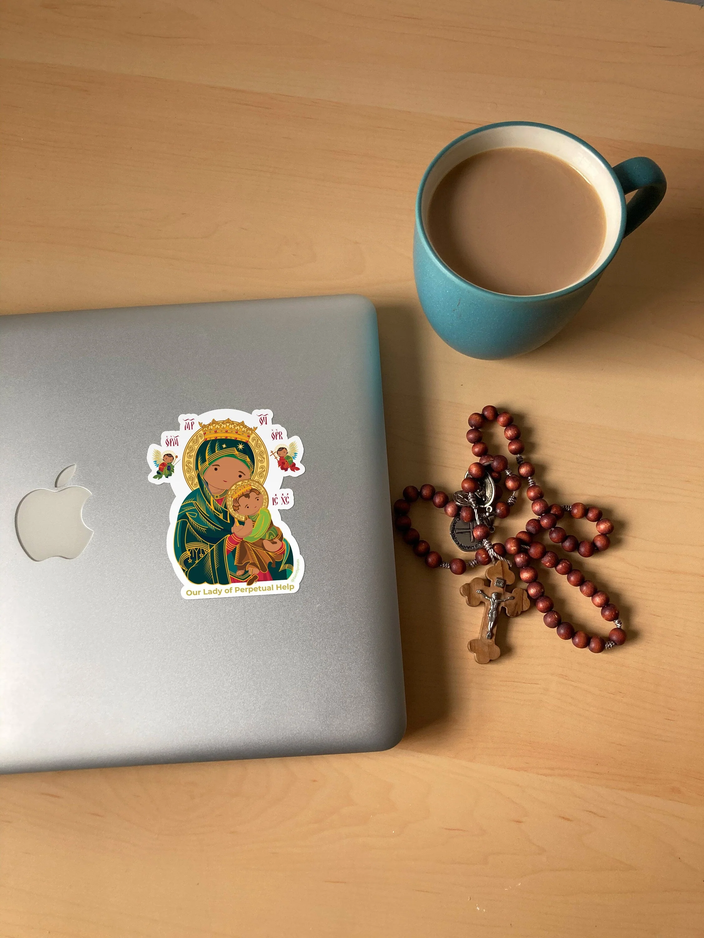 Our Lady of Perpetual Help Sticker - Image 2