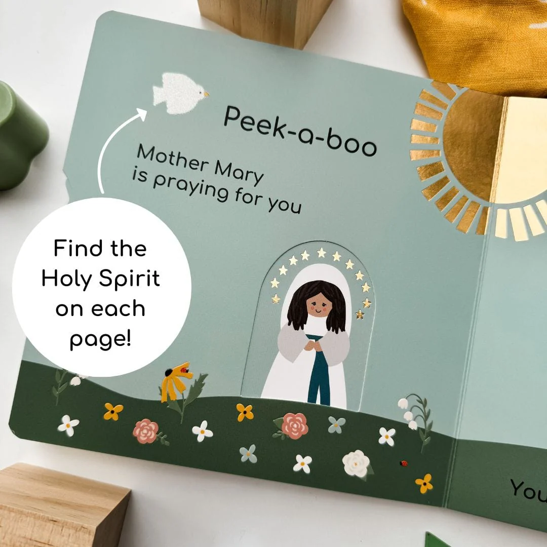 Peek-a-boo Saints Catholic Board Book - Image 3