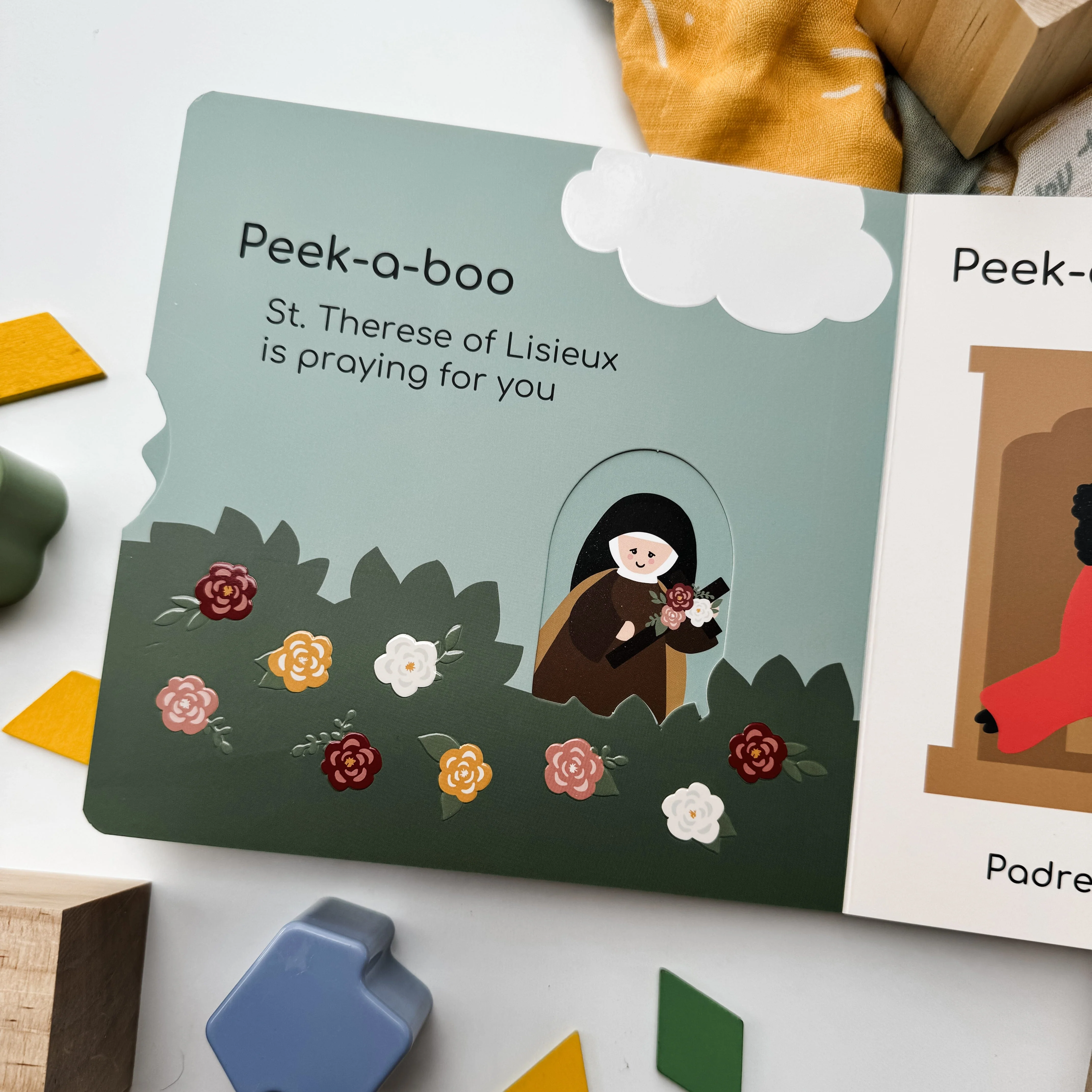 Peek-a-boo Saints Catholic Board Book - Image 5