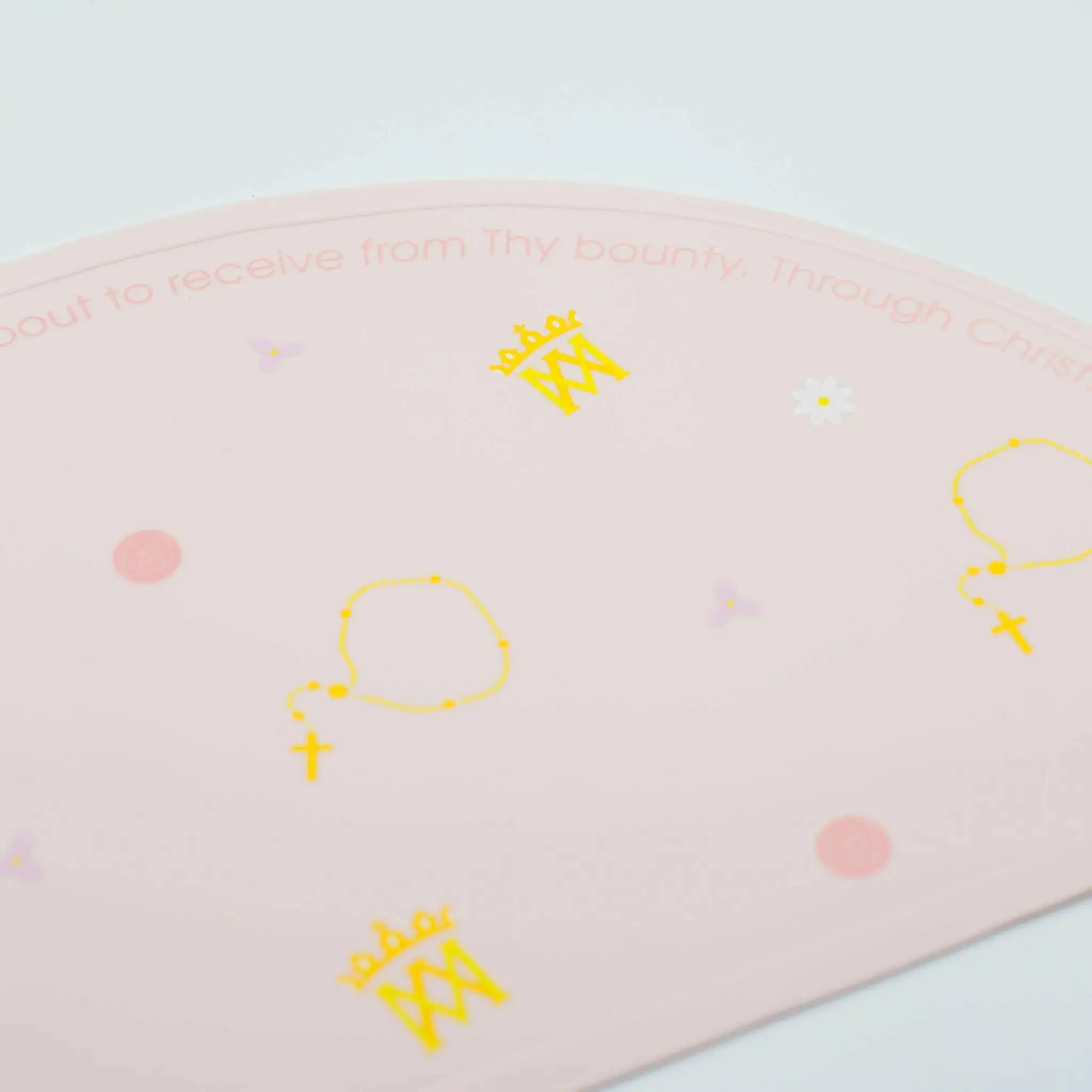 Pink Marian Silicone Grace Placemat - Image 4
