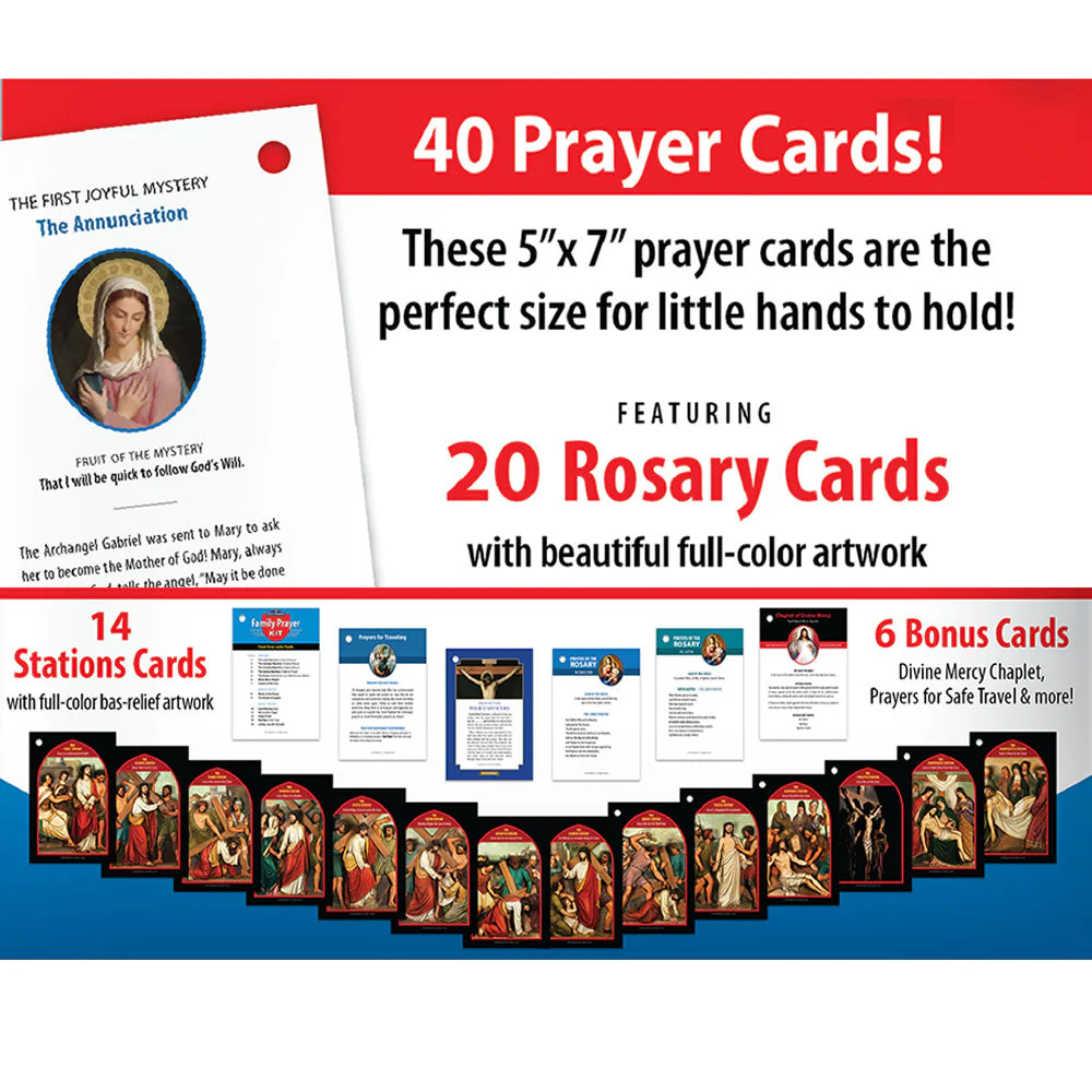 Prayer Cards Set (40 card car-ride set) - Image 2