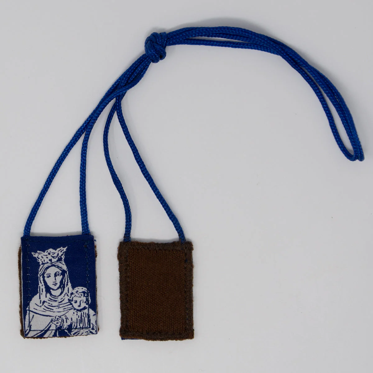 OLMC White Rose | Our Lady of Mt. Carmel Premium Brown Scapular - Image 10