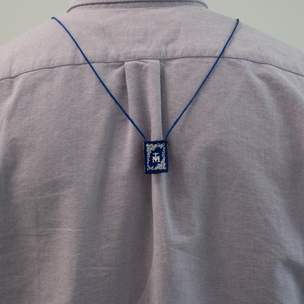 OLMC White Rose | Our Lady of Mt. Carmel Premium Brown Scapular - Image 7