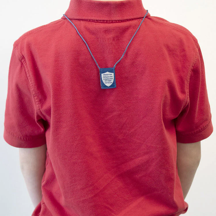 Kid's Shield | Premium Brown Scapular - Image 11